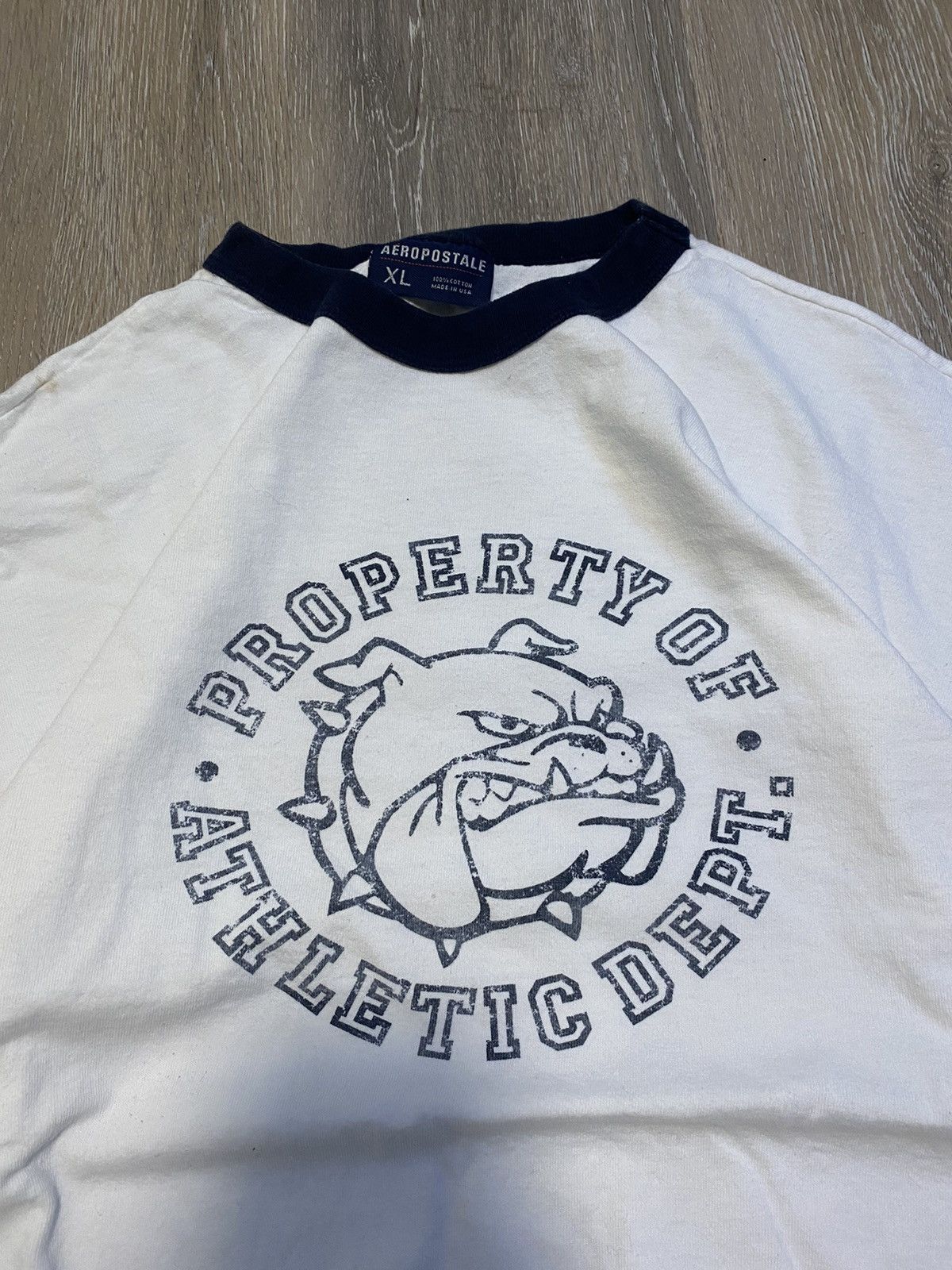 Vintage Vintage 90s Athletic Dept Boxy Tee Size US XL / EU 56 / 4 - 3 Thumbnail
