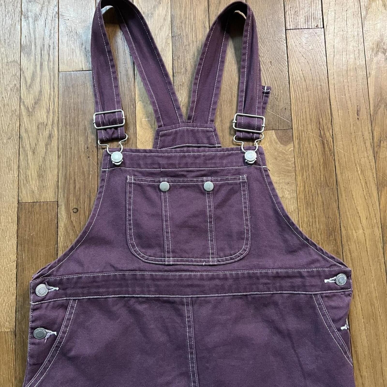 Other SPINNS Japan Purple Overall Dress Size M / US 6-8 / IT 42-44 - 4 Thumbnail