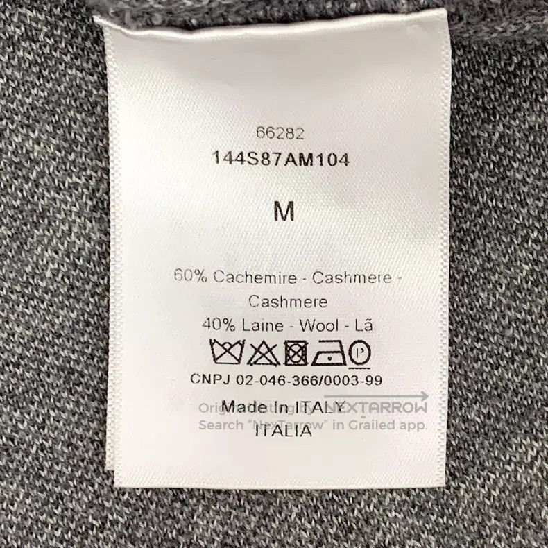 Dior Dior Color-blocking zoo series cashmere knitted sweatshirt Size US M / EU 48-50 / 2 - 7 Thumbnail