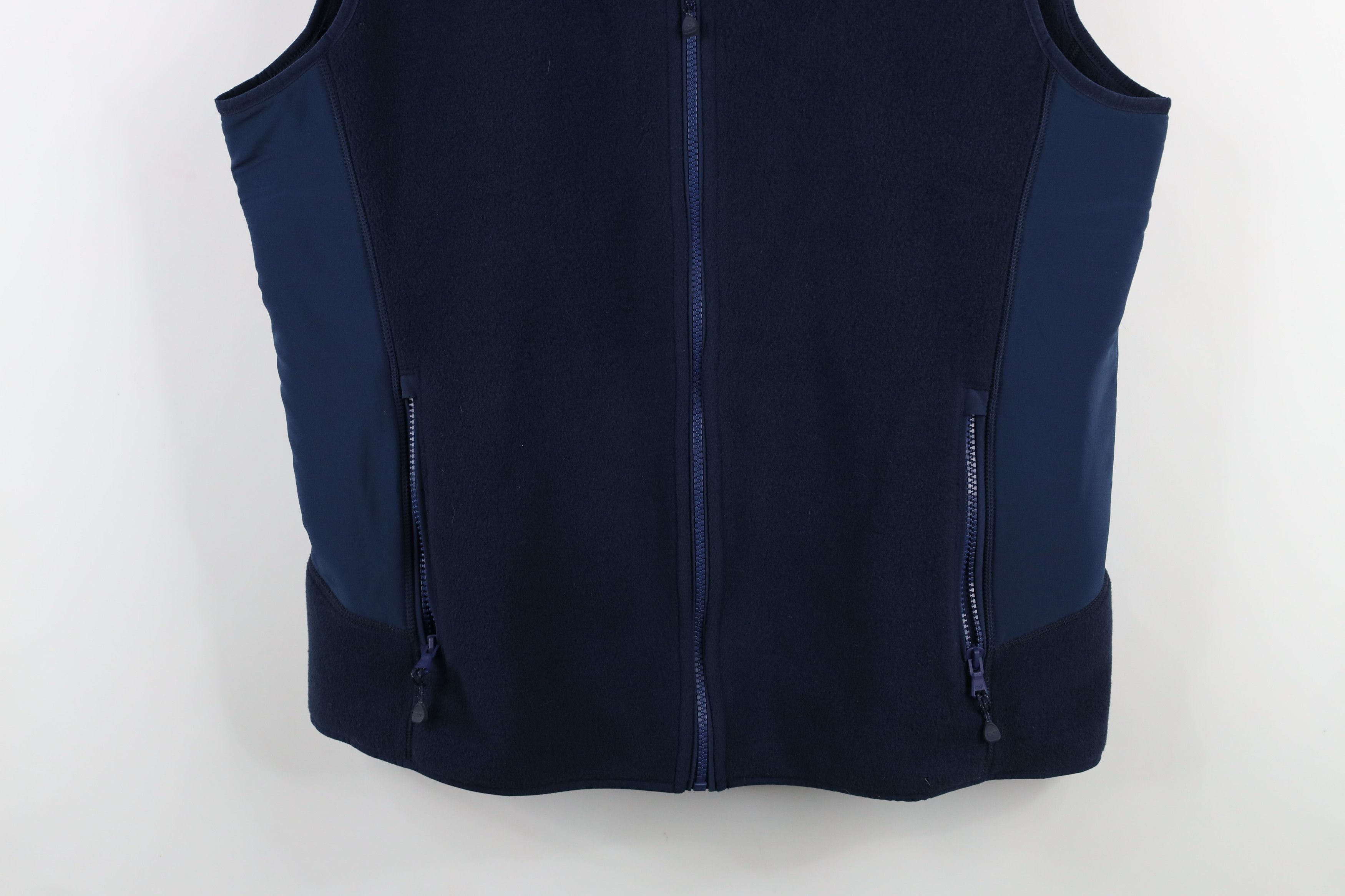 Vineyard Vines × Vintage Vineyard Vines Fleece Harbor Full Zip Vest Jacket Navy Blue Size US L / EU 52-54 / 3 - 3 Thumbnail
