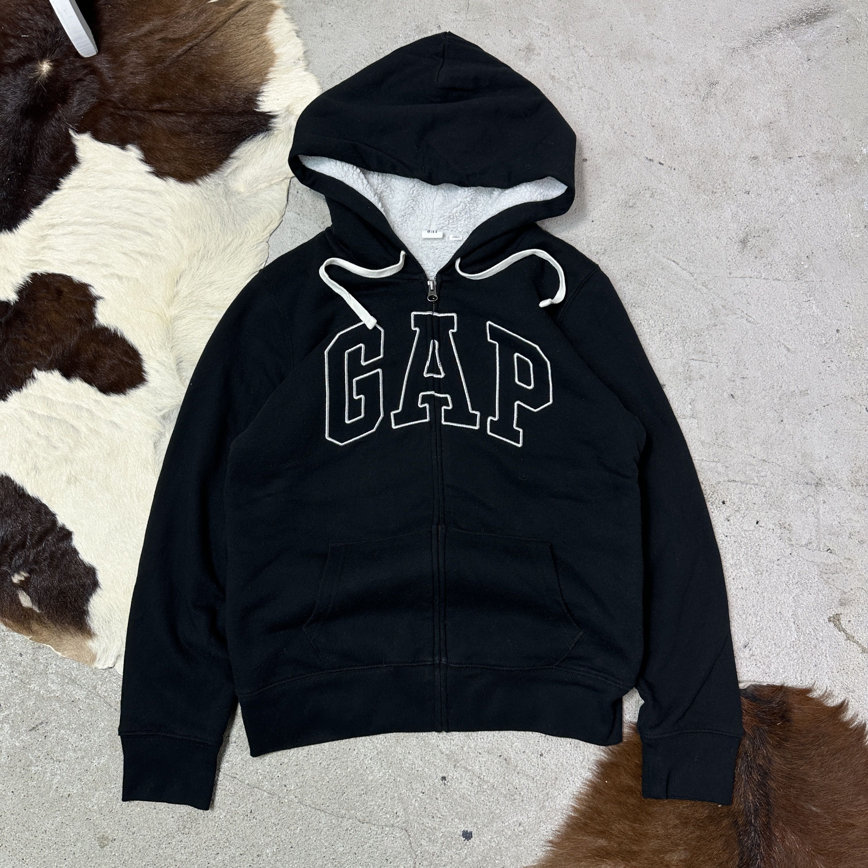 Gap Vintage Streetwear Gorpcore GAP Fleece Zip Hoodie Y2K Size US M / EU 48-50 / 2 - 2 Thumbnail