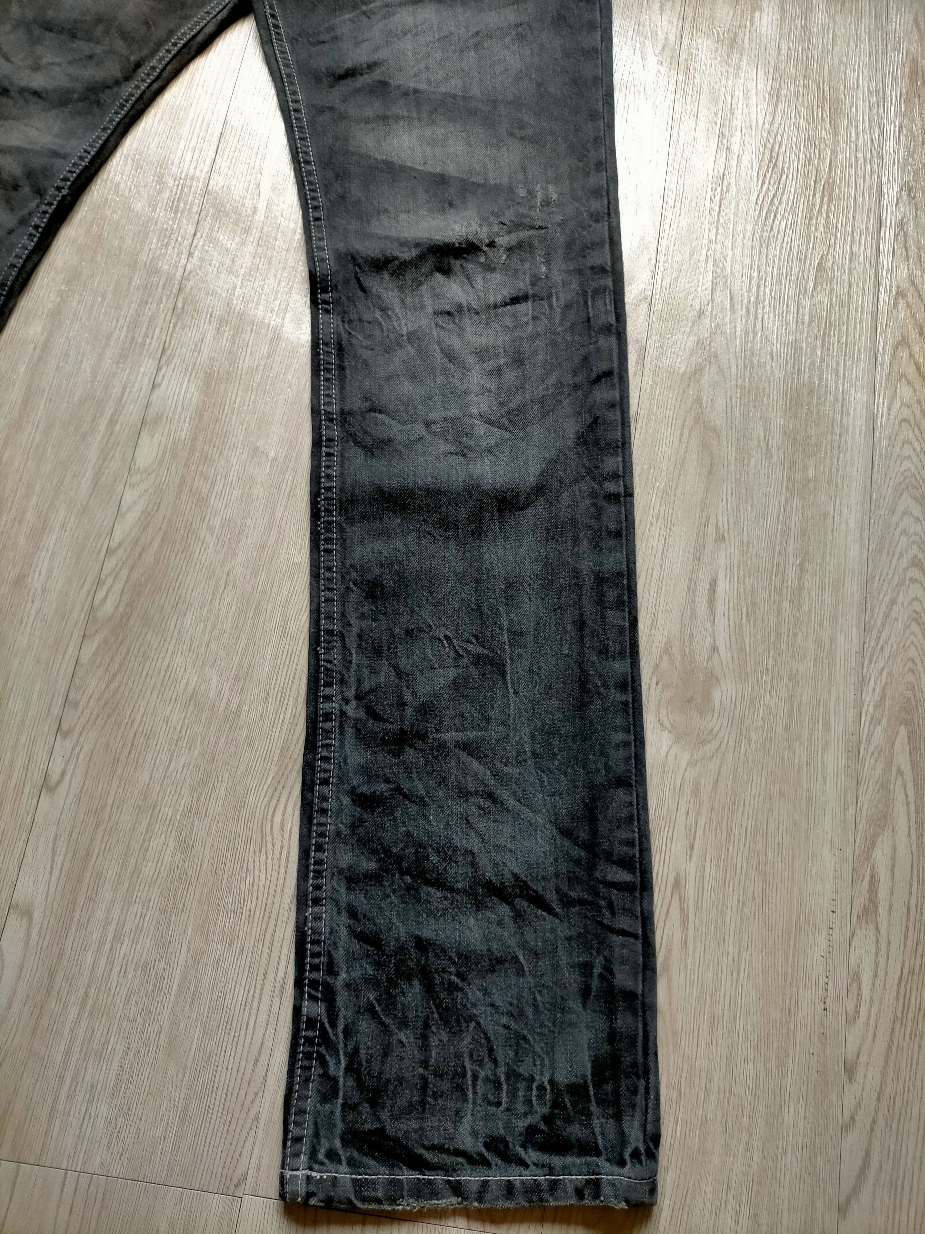 semanticdesign Semantic Design Multipocket Zipped Punk Style Black Jeans Size US 34 / EU 50 - 9 Thumbnail