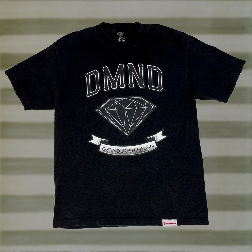 Diamond Supply Co. Diamond Supply Co. T-Shirt Mens Short Sleeve Crew Neck Black Cotton Logo USA Made in USA Sz L Size US L / EU 52-54 / 3 - 1 Thumbnail
