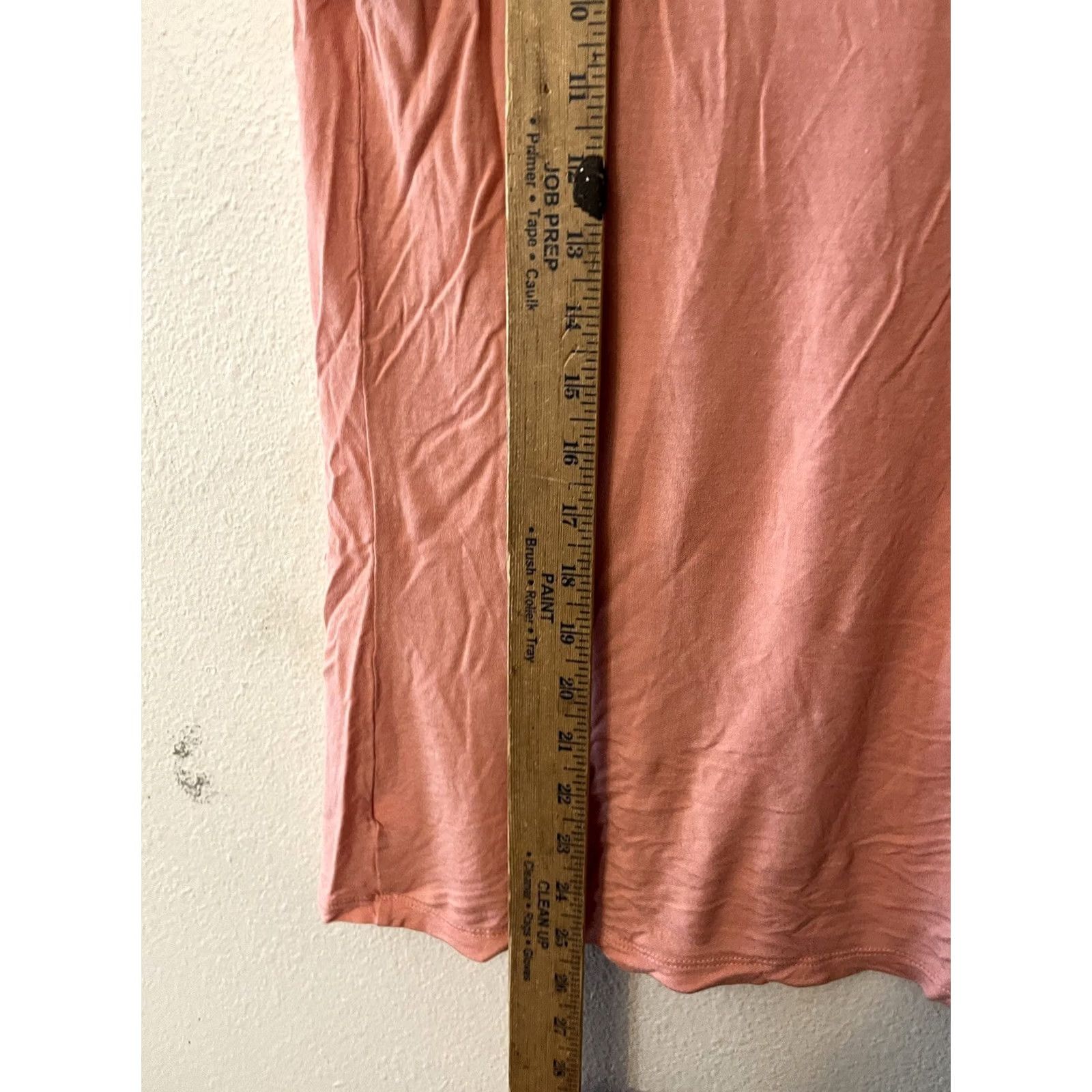 Gap Womens Gap Blouse V Neck tee Pink Solid Size Medium Pocket Stars Size M / US 6-8 / IT 42-44 - 5 Thumbnail