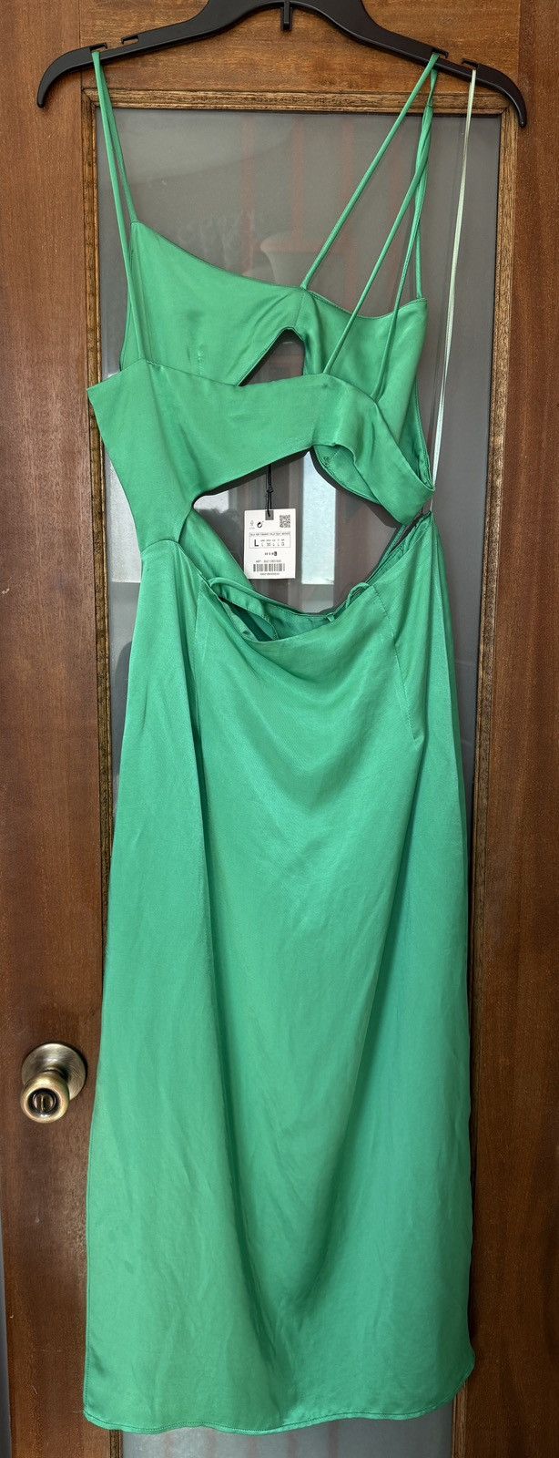 navy blue dress for baby girl ZARA Asymmetric Linen Blend Bodycon Mini Dress Green S NWT 5899/153/800