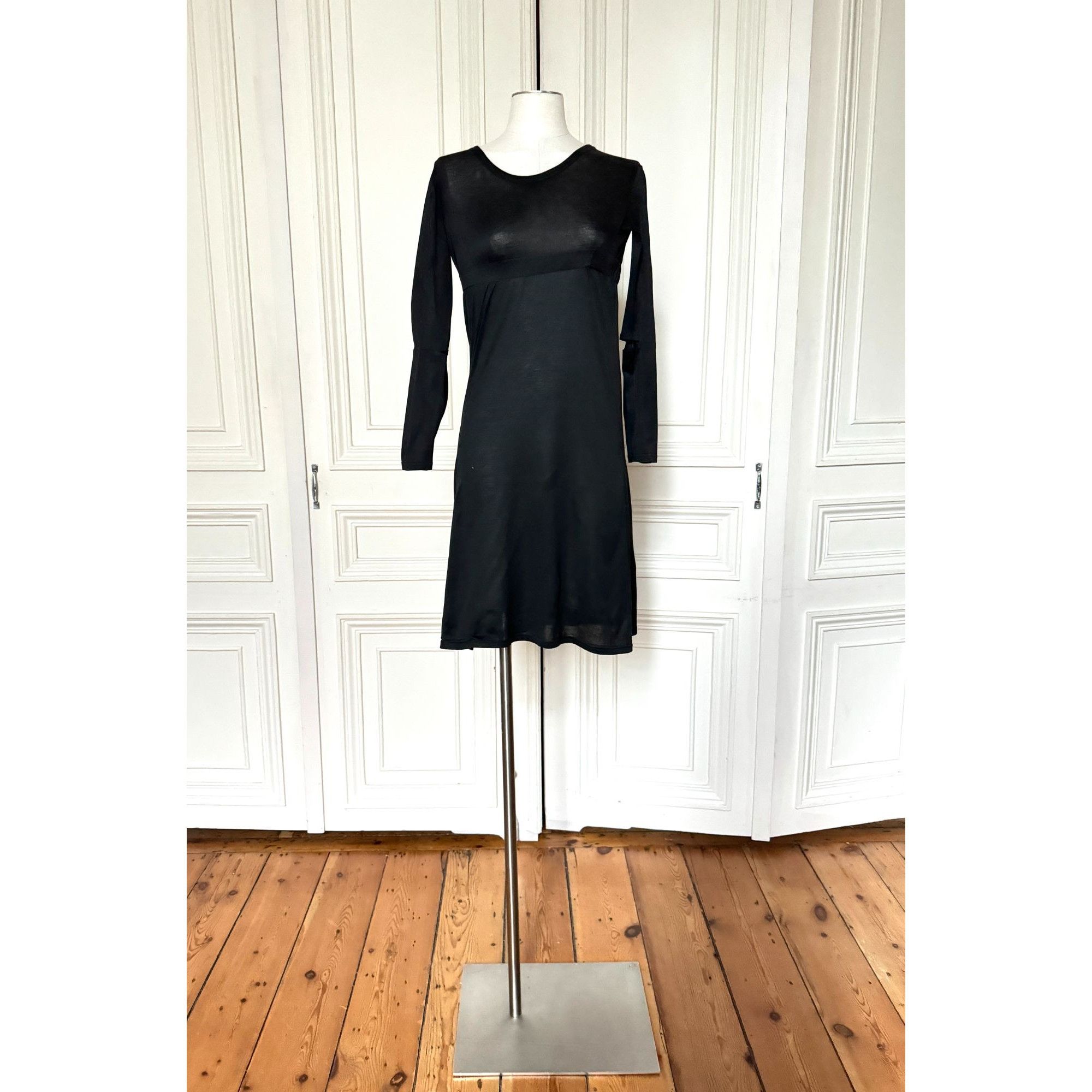 Helmut Lang Spring/Summer 1997 Black Strap Dress Size S / US 4 / IT 40 - 1 Thumbnail