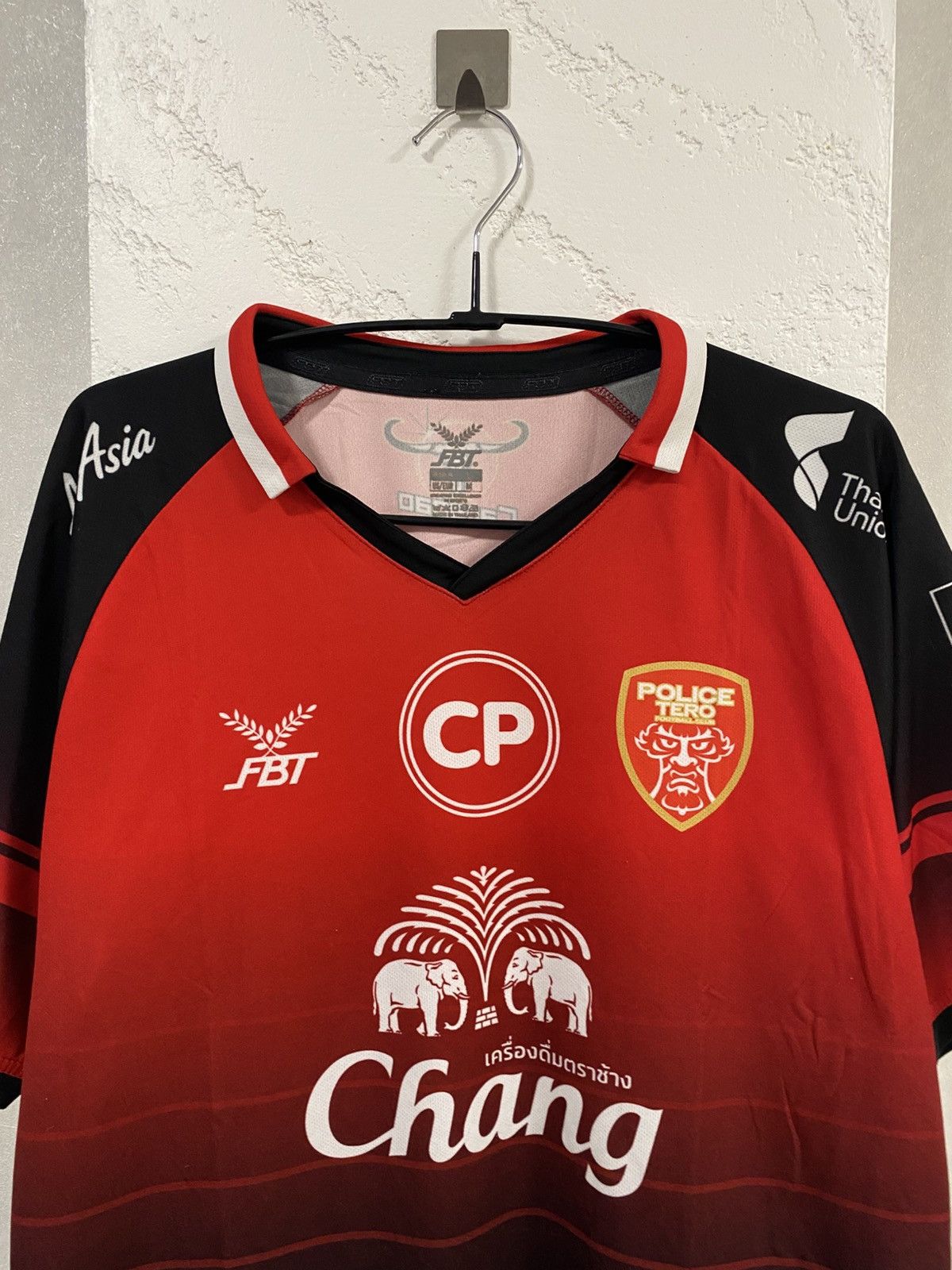 Other Thailand Police Tero FC Home Football Shirt 2018 Jersey Sz:M Size US M / EU 48-50 / 2 - 2 Thumbnail
