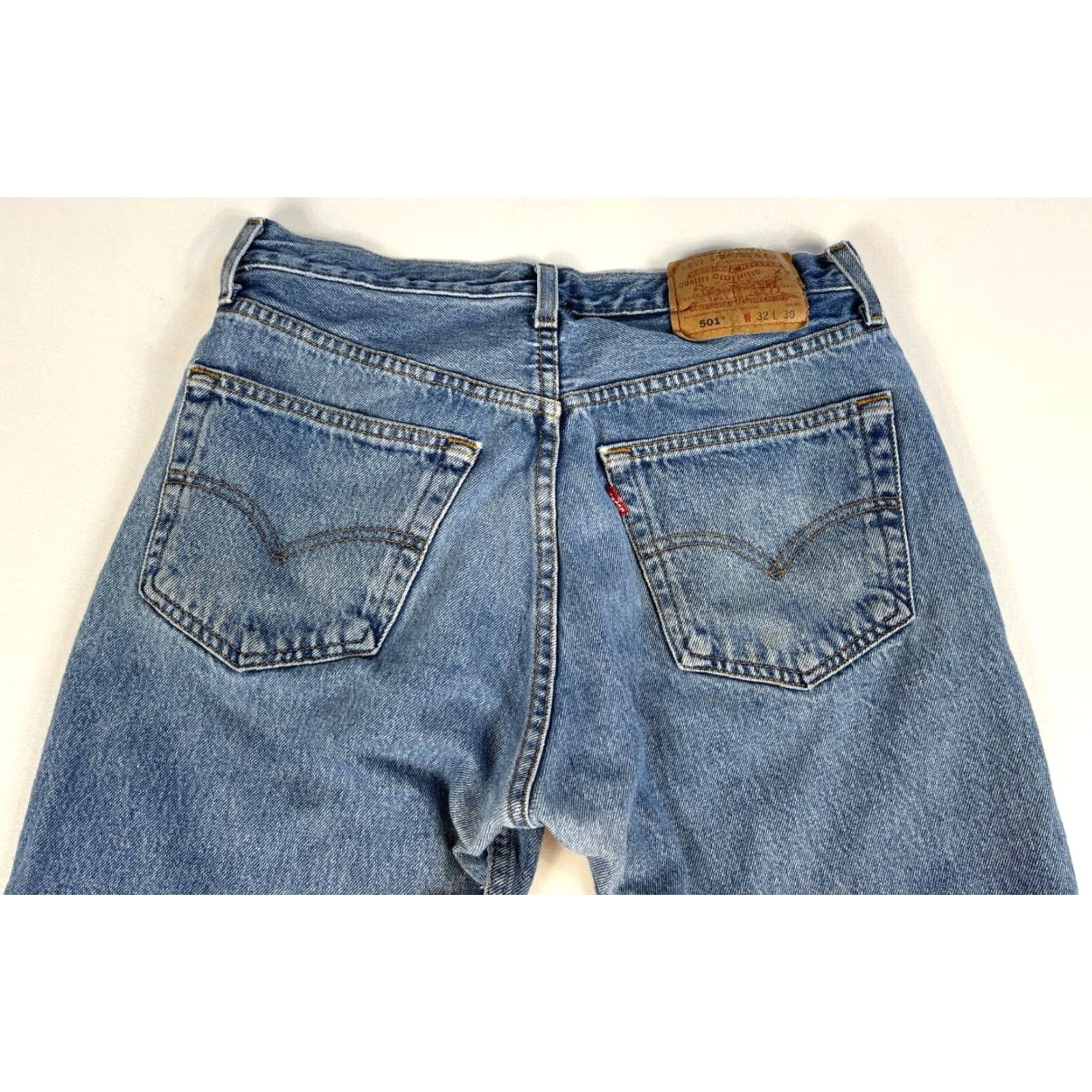 Levi's VINTAGE Levi's 501 XX Jeans Shirt Jeans Men's Classic Straight Blue 32x30 Regular Renewed Modern 90s style Mens Size US 32 / EU 48 - 5 Thumbnail