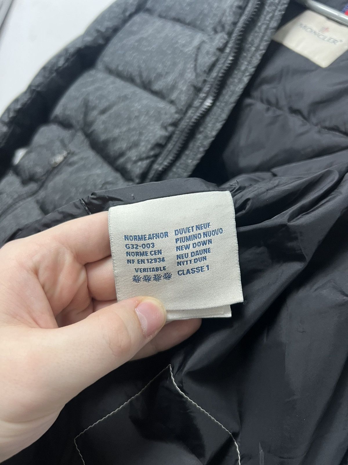 Moncler Moncler Puffer Jacket White Big Logo Size US XS / EU 42 / 0 - 13 Thumbnail
