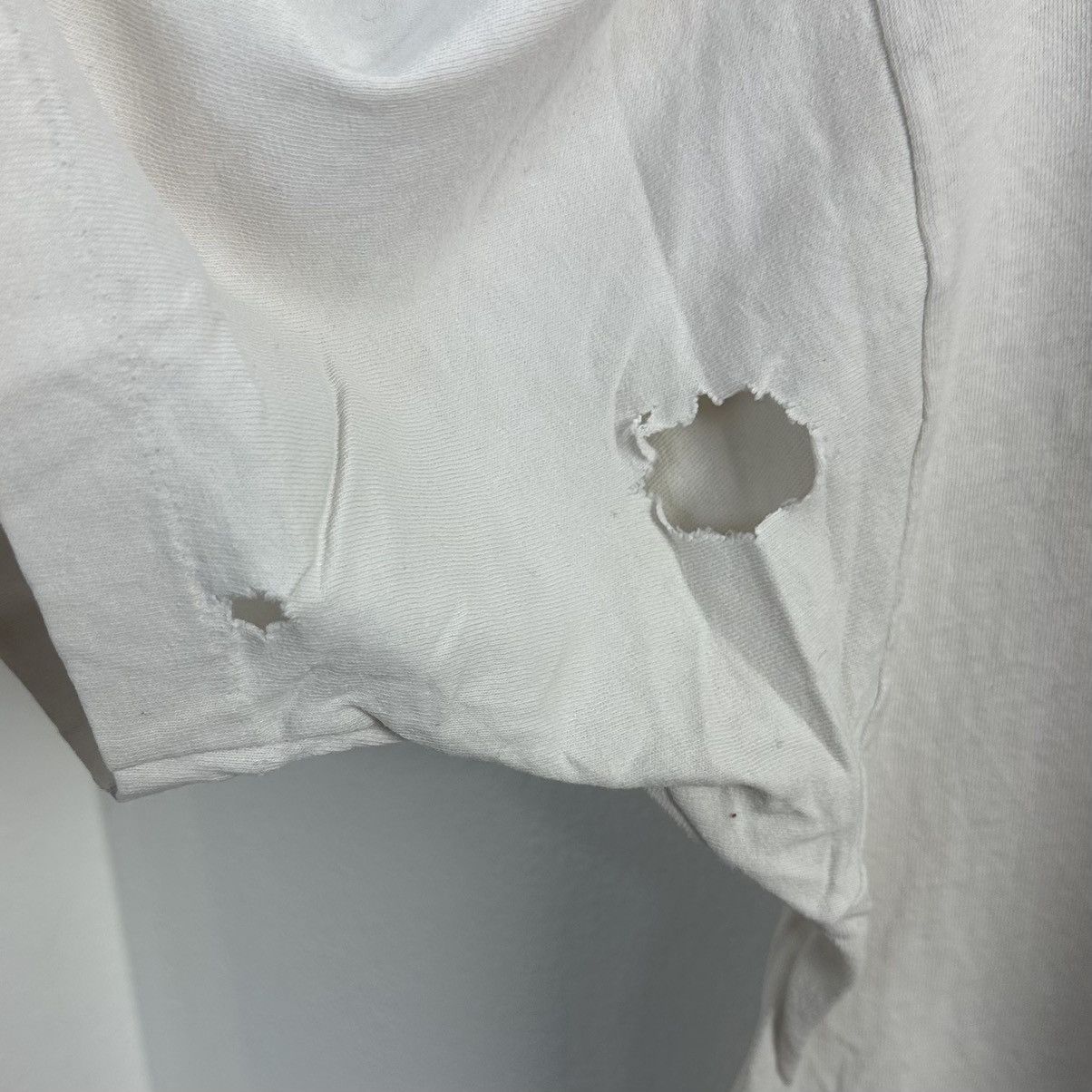 Band Tees Vintage Worm Hole T Shirt 1980s 1990s Fruit Of The Loom XXL Size US XXL / EU 58 / 5 - 7 Thumbnail