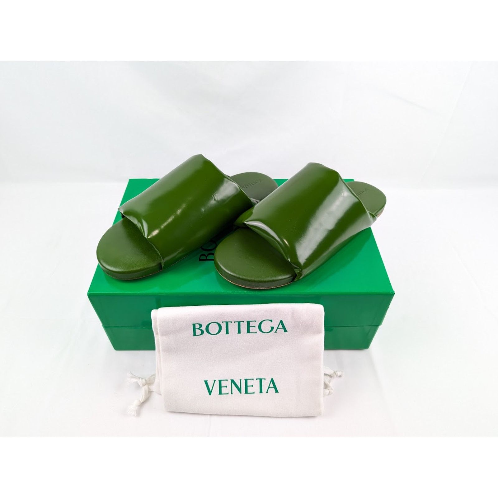 Bottega Veneta o1rshd1 Q:2 / Sandal Leather Latex in Jalapeno Size US 10 / EU 43 - 20 Thumbnail