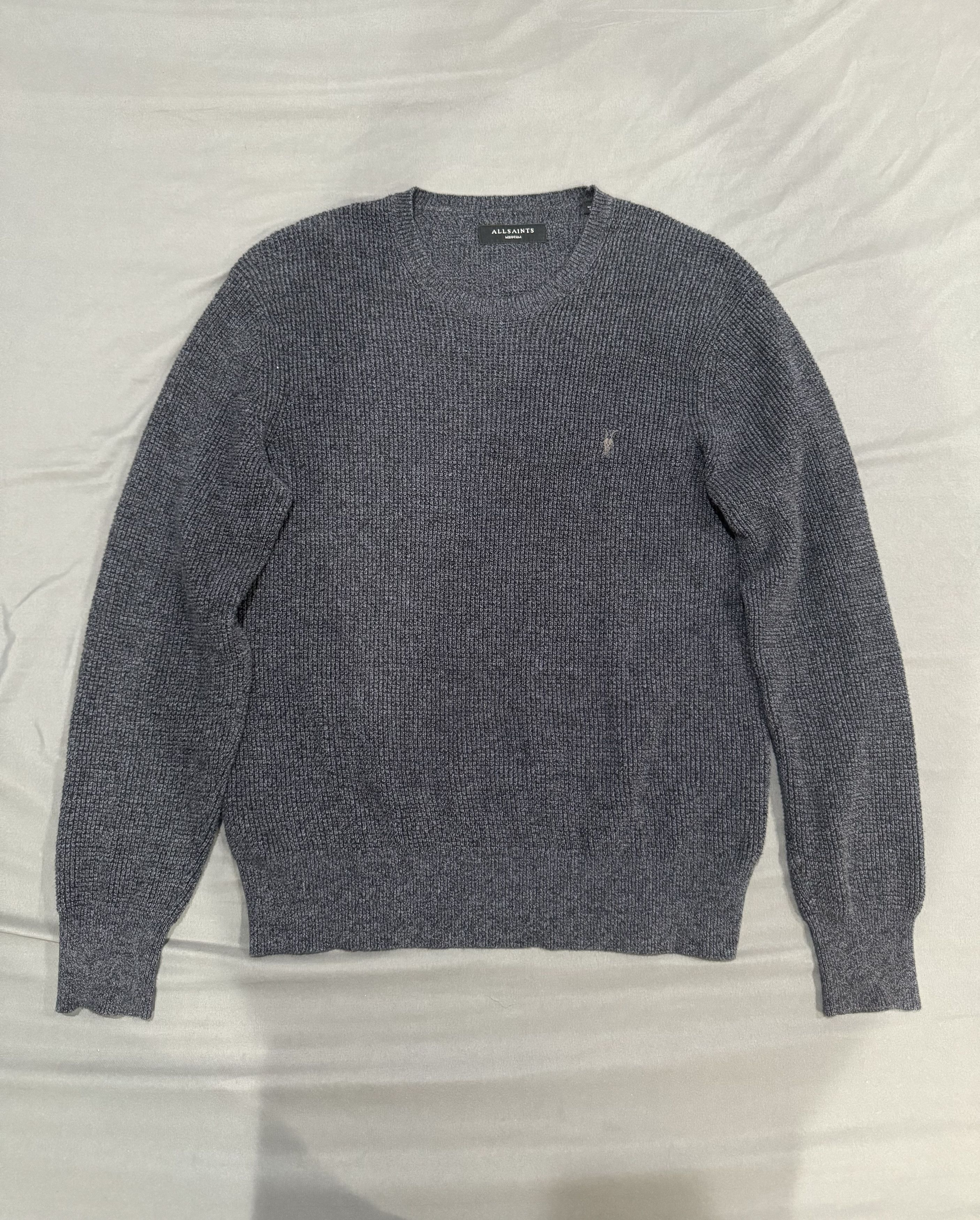 Allsaints All Saints Knitted Sweater in Blue Size US M / EU 48-50 / 2 - 1 Thumbnail