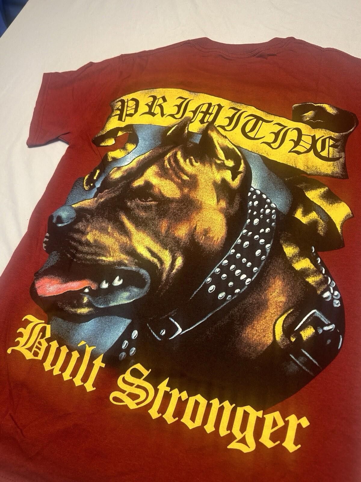 Other Primitive Burgundy T Shirt Men’s Size Small Tee Dog Built Size US S / EU 44-46 / 1 - 2 Thumbnail