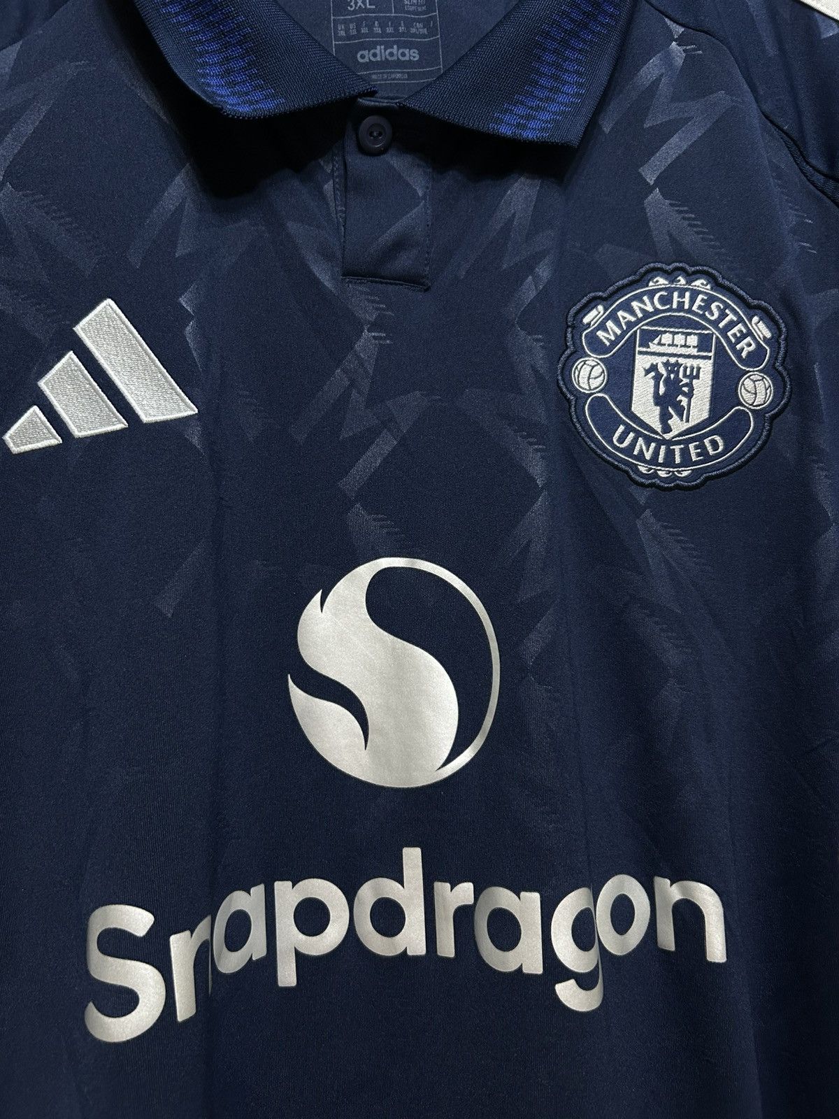 Adidas Manchester United 2024-25 Alejandro Garnacho Jersey 3XL Size US XXL / EU 58 / 5 - 3 Thumbnail