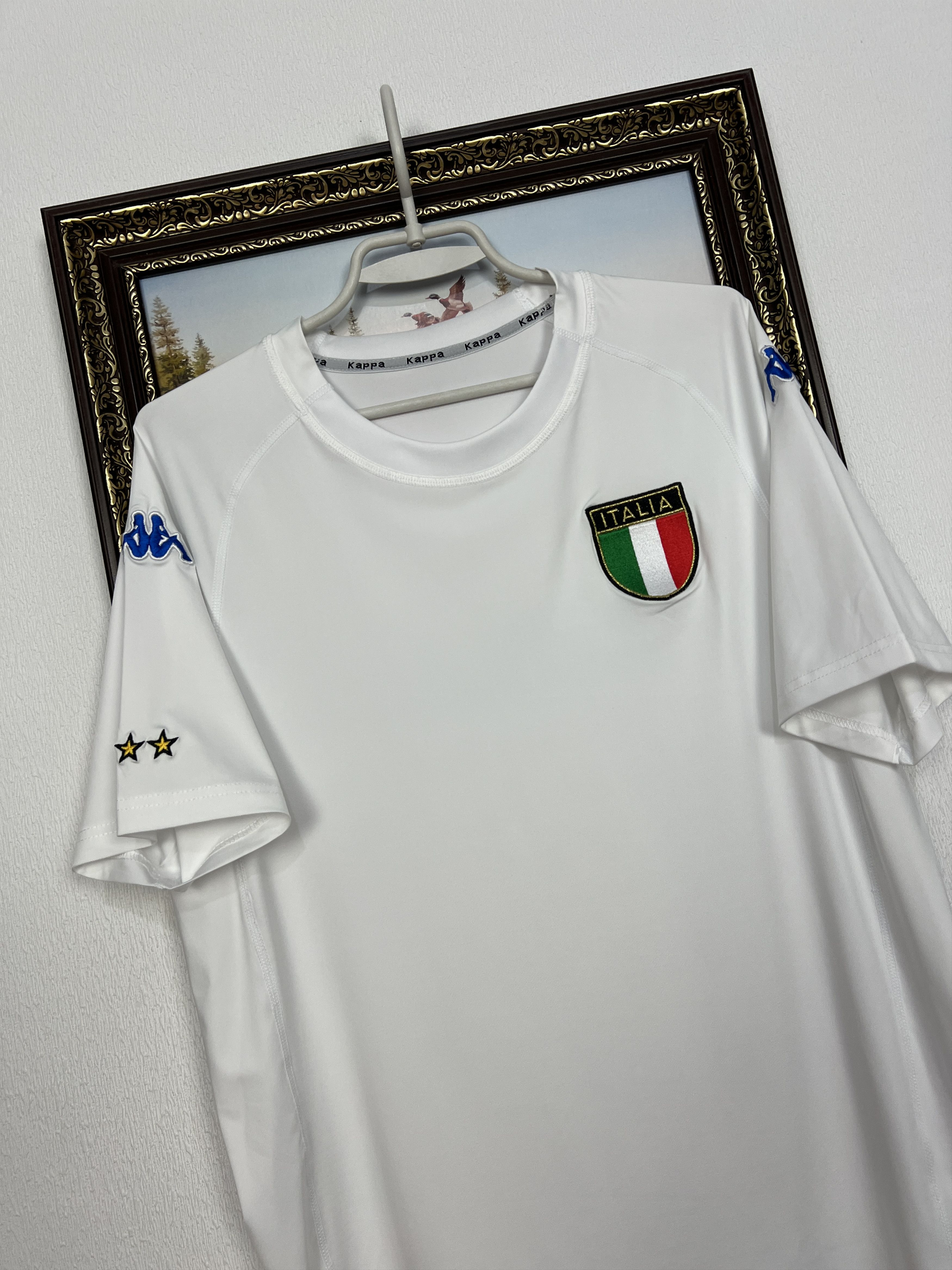 Kappa Italy Away football shirt 2001 Soccer Team Maglia Jersey Size US M / EU 48-50 / 2 - 3 Thumbnail