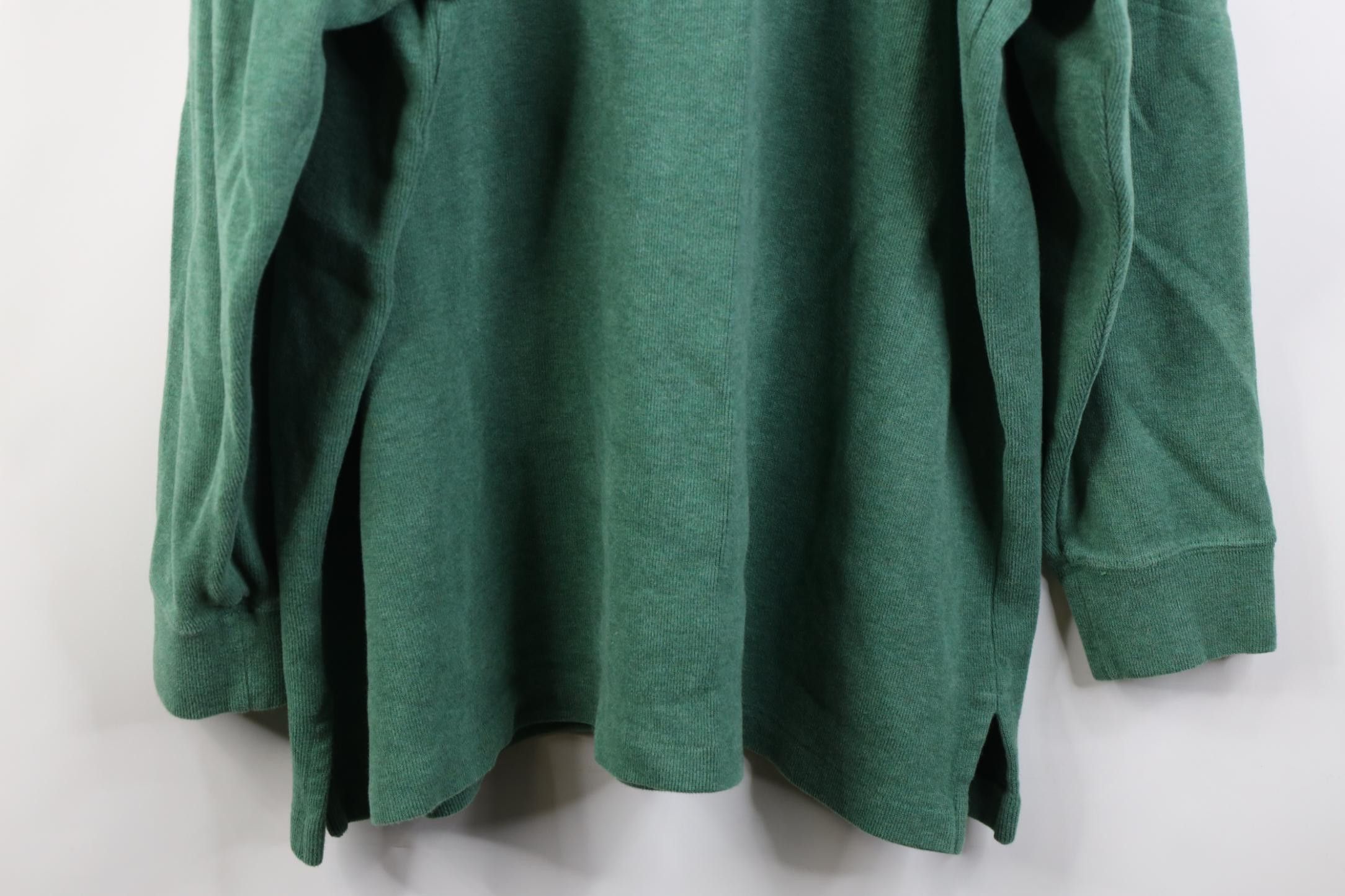 Polo Ralph Lauren Vintage 90s Ralph Lauren Knit 1/4 Zip Pullover Sweater Green Size US XXL / EU 58 / 5 - 14 Thumbnail