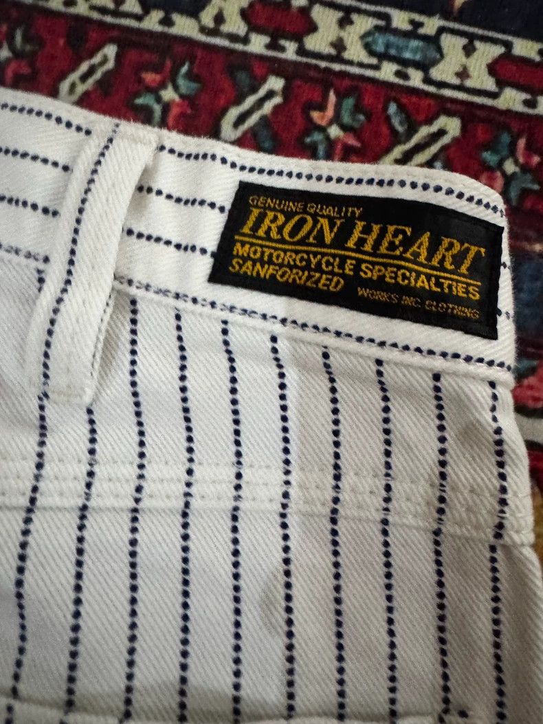 Iron Heart Iron Heart White dye artist pants, size 31, medium high wa Size US 32 / EU 48 - 3 Thumbnail