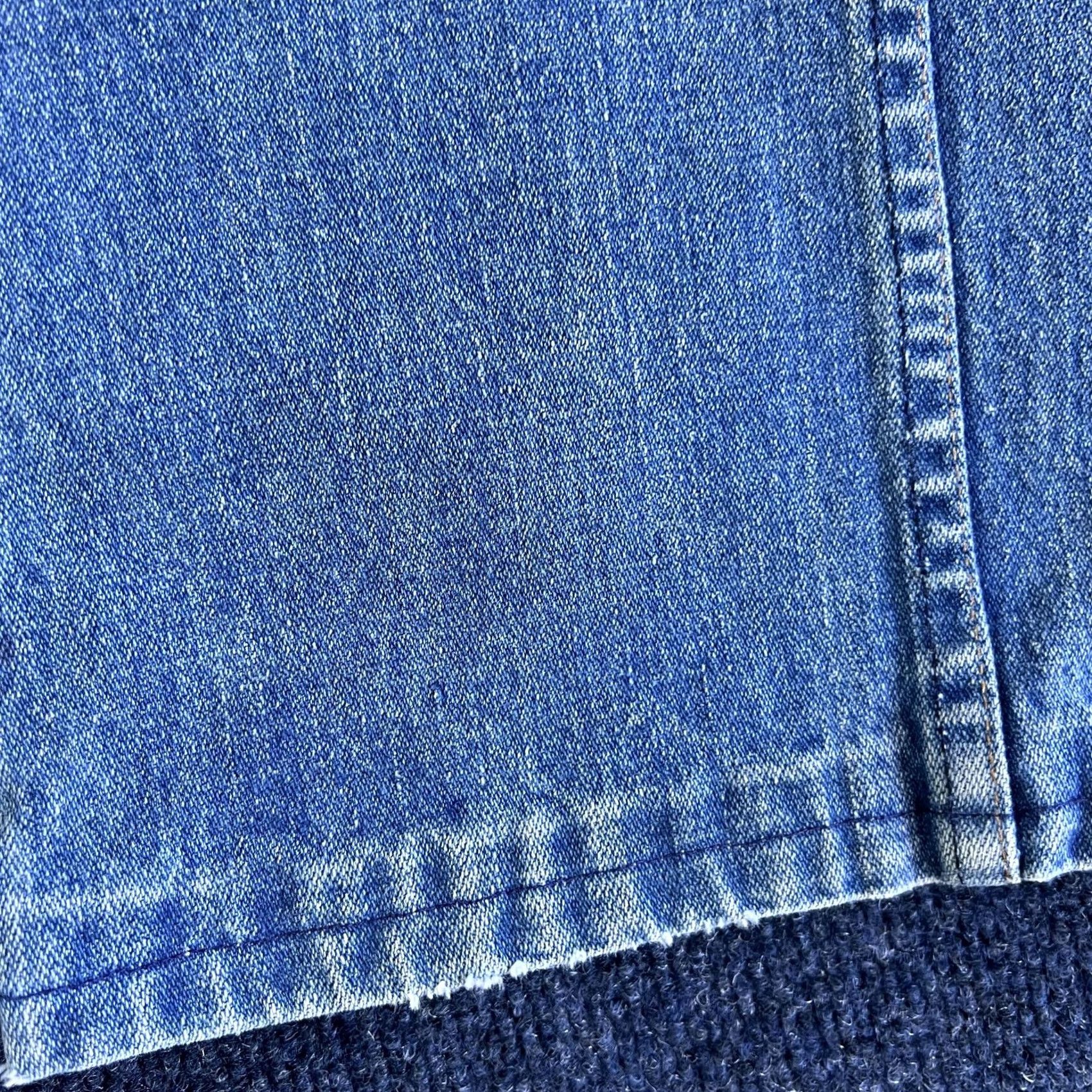 Wrangler Vintage Wrangler Jeans Mens 34x31 Blue Stone Wash Denim Straight Leg Pants Size US 34 / EU 50 - 4 Thumbnail