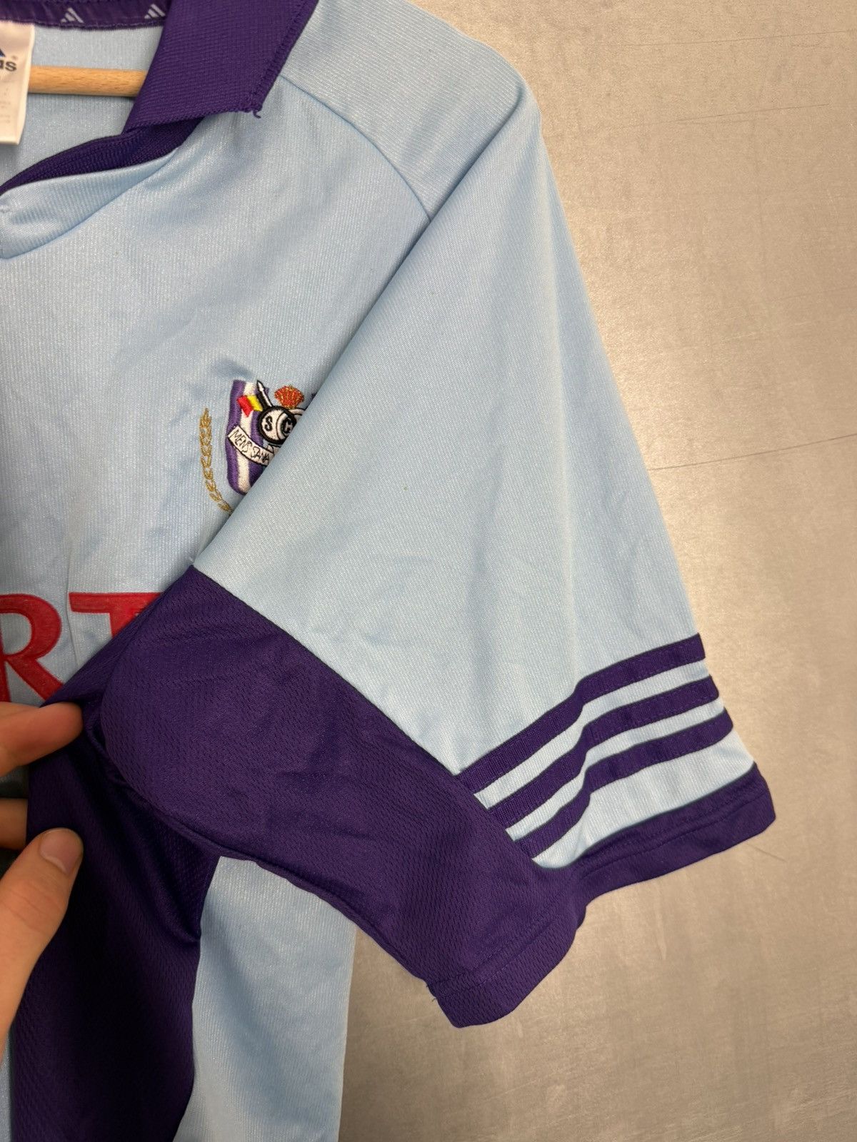 Adidas Vintage 2001/02 Adidas Anderlecht Fortis Away Soccer Jersey Size US XL / EU 56 / 4 - 12 Thumbnail