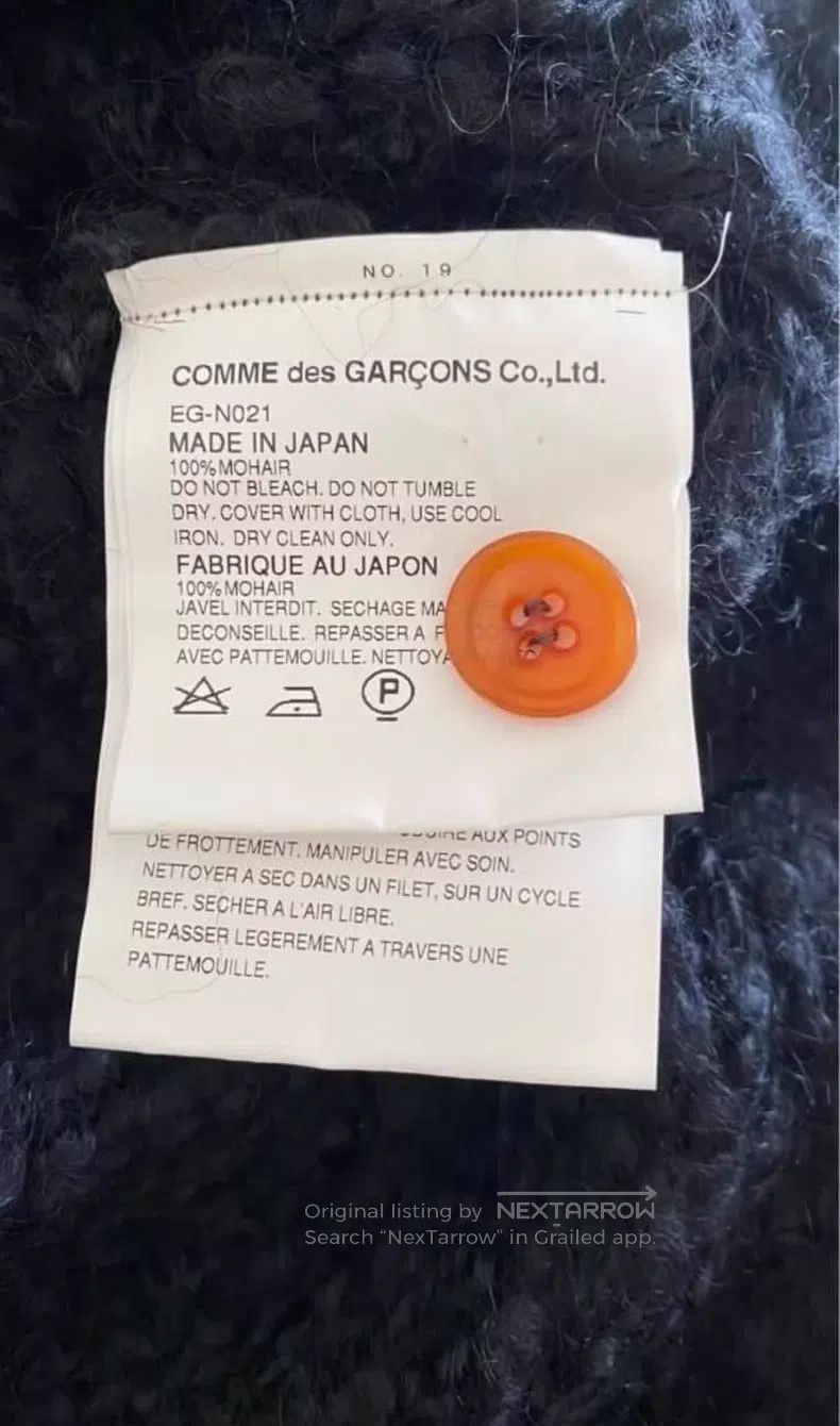 Comme des Garcons Comme Des Garcons Short-sleeved Mohair Top Size S / US 4 / IT 40 - 5 Thumbnail
