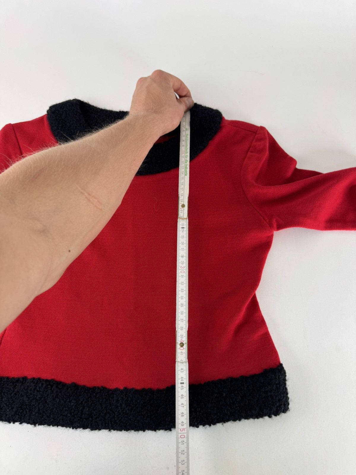 Courreges Vintage Courreges Sweather Red Size M / US 6-8 / IT 42-44 - 10 Thumbnail