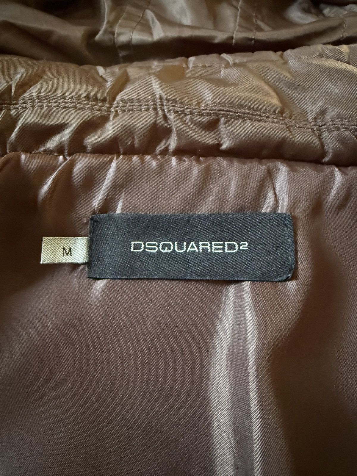 Dsquared2 FW04 Dsquared2 Raccon Fur Hood Padded Jacket Size US M / EU 48-50 / 2 - 21 Thumbnail