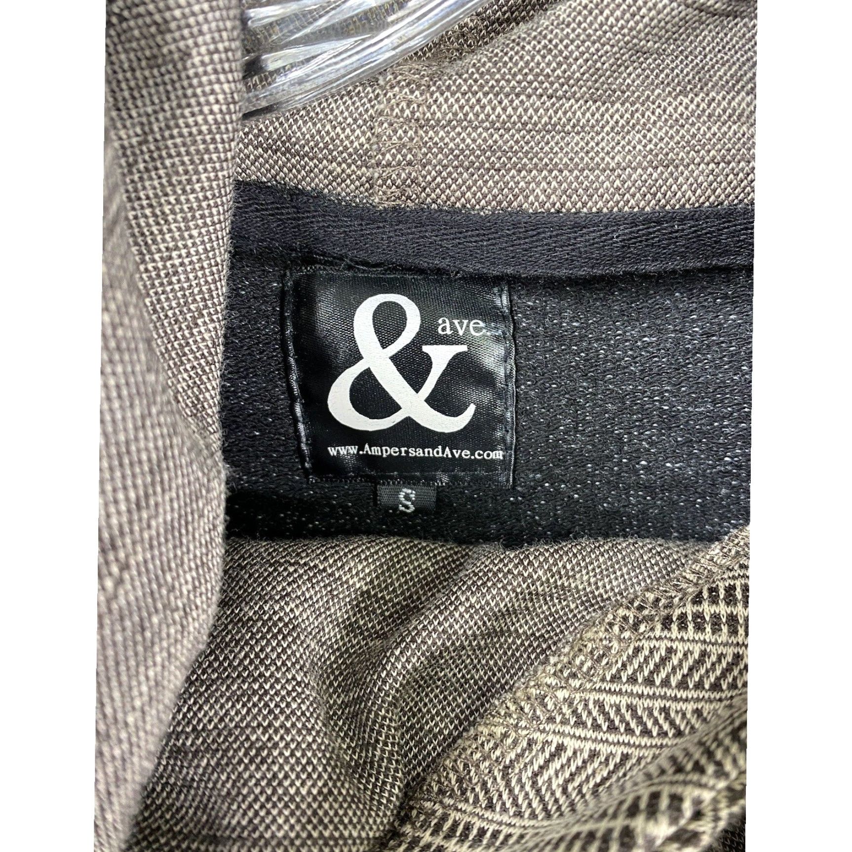 Avenue Ampersand Avenue Hoodie Womens S Black Aztec Double Hood Long Sleeve Sweatshirt Size S / US 4 / IT 40 - 3 Thumbnail