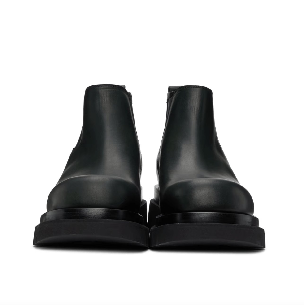 Bottega Veneta o1bcso1str0324 Lug Chelsea Ankle Boots in Forest Size US 12 / EU 45 - 5 Thumbnail
