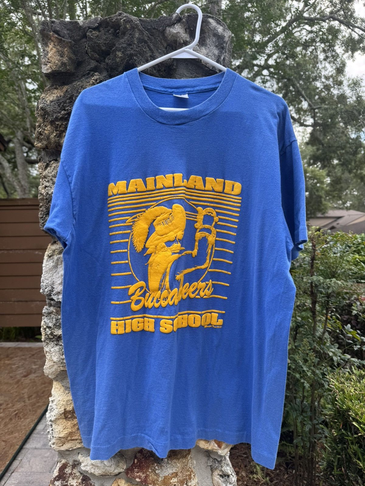 Daytona × Fruit Of The Loom × Vintage vintage early 90’s Fruit of Loom Mainland High XL tee shirt Size US XL / EU 56 / 4 - 1 Thumbnail