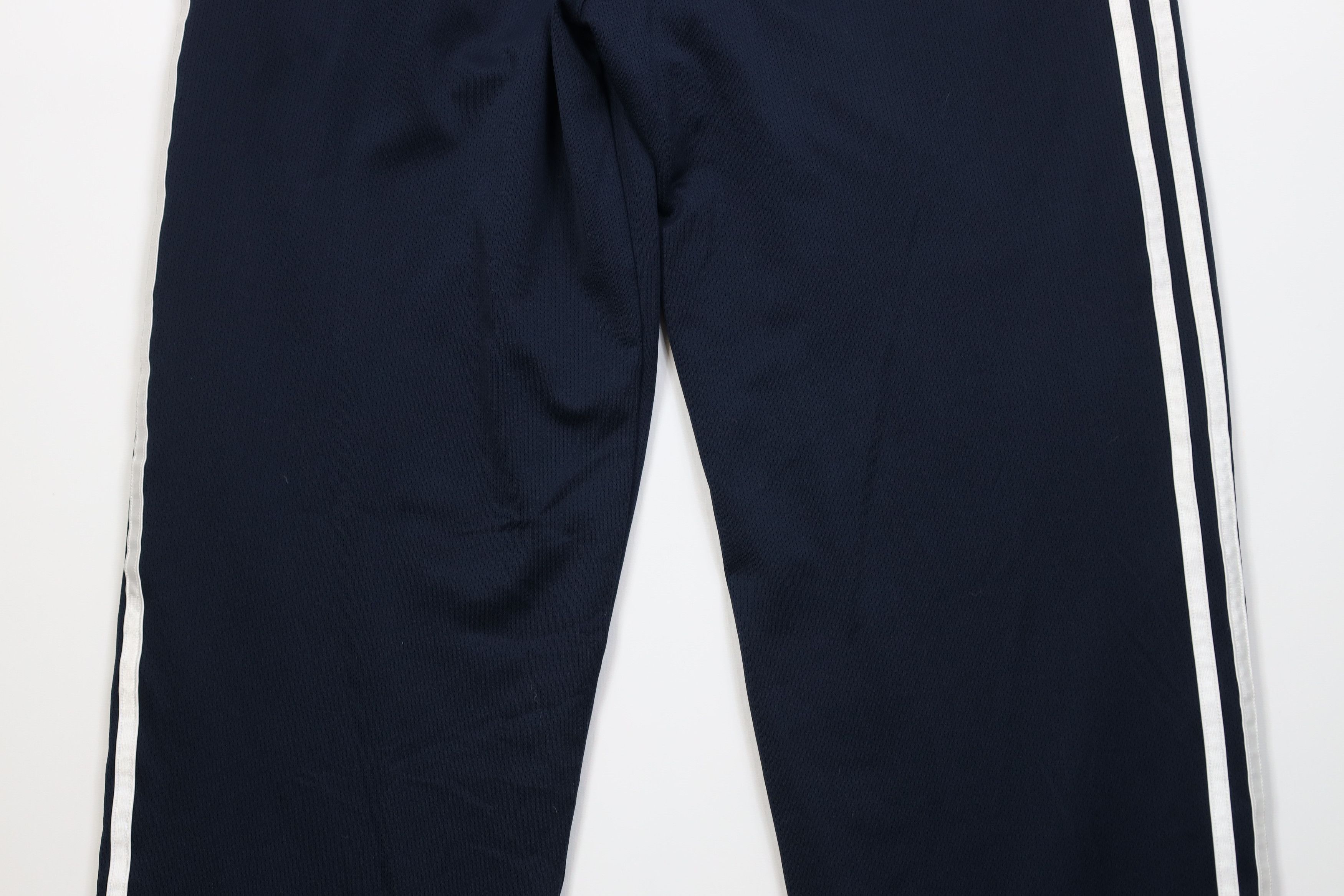 Adidas Vintage Y2K Adidas Babydoll Knit Wide Leg Sweatpants Blue Size 28" / US 6 / IT 42 - 12 Thumbnail
