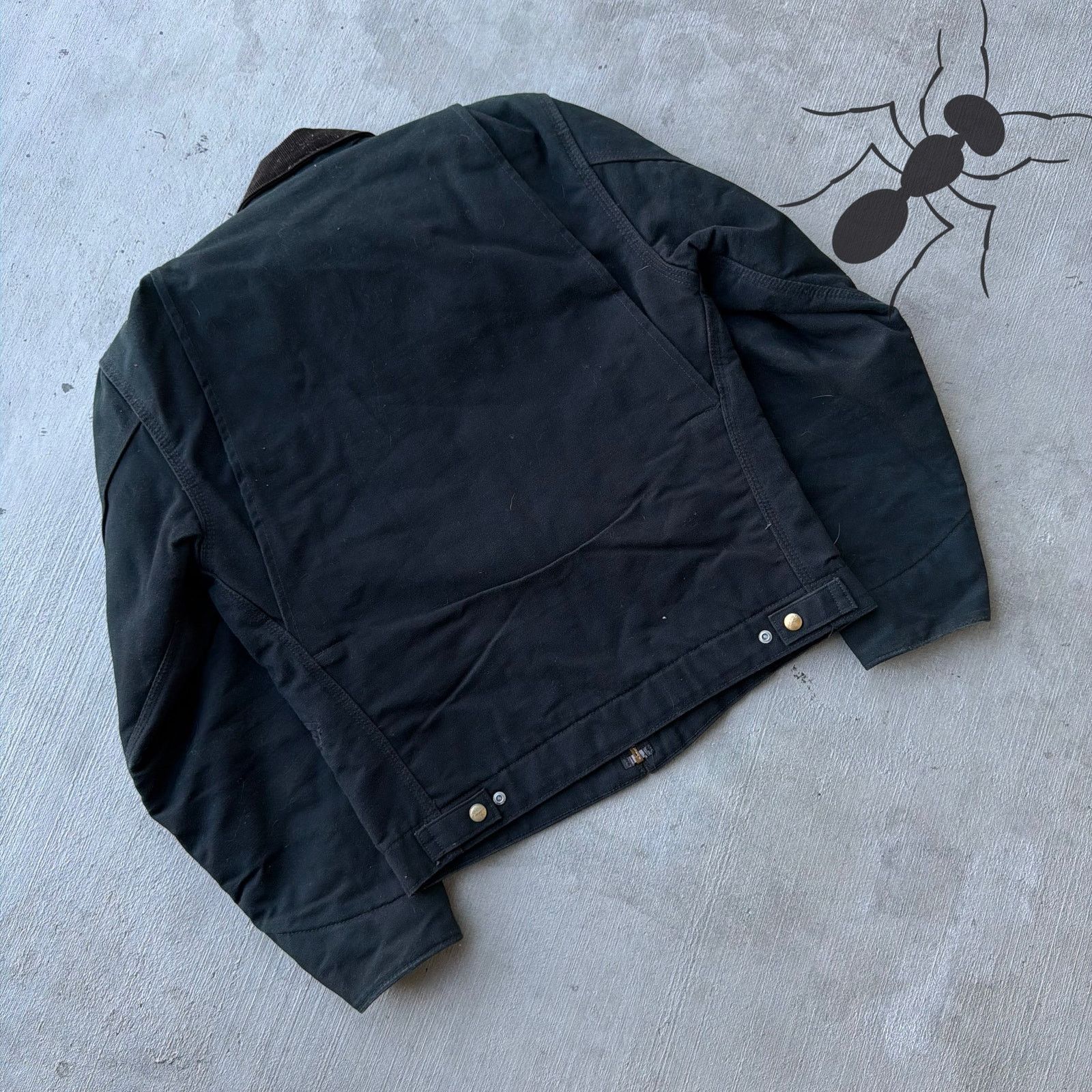 Carhartt × Vintage Carhartt J01 black Detroit work wear jacket Size US S / EU 44-46 / 1 - 6 Thumbnail