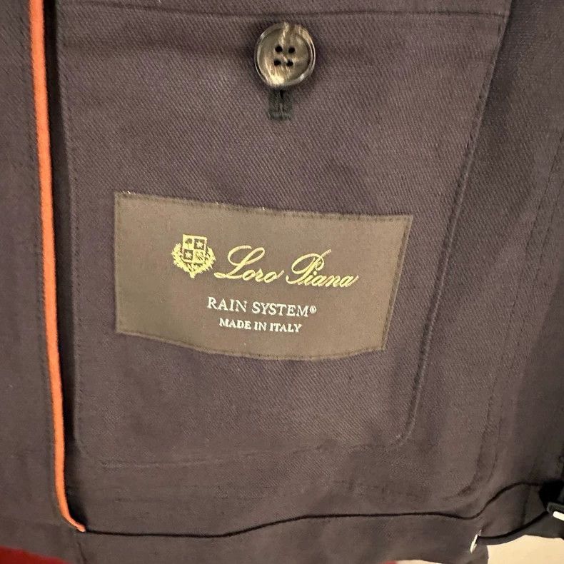 Loro Piana LORO PIANA Men's waterproof lapel hunting jacket Size US M / EU 48-50 / 2 - 6 Thumbnail