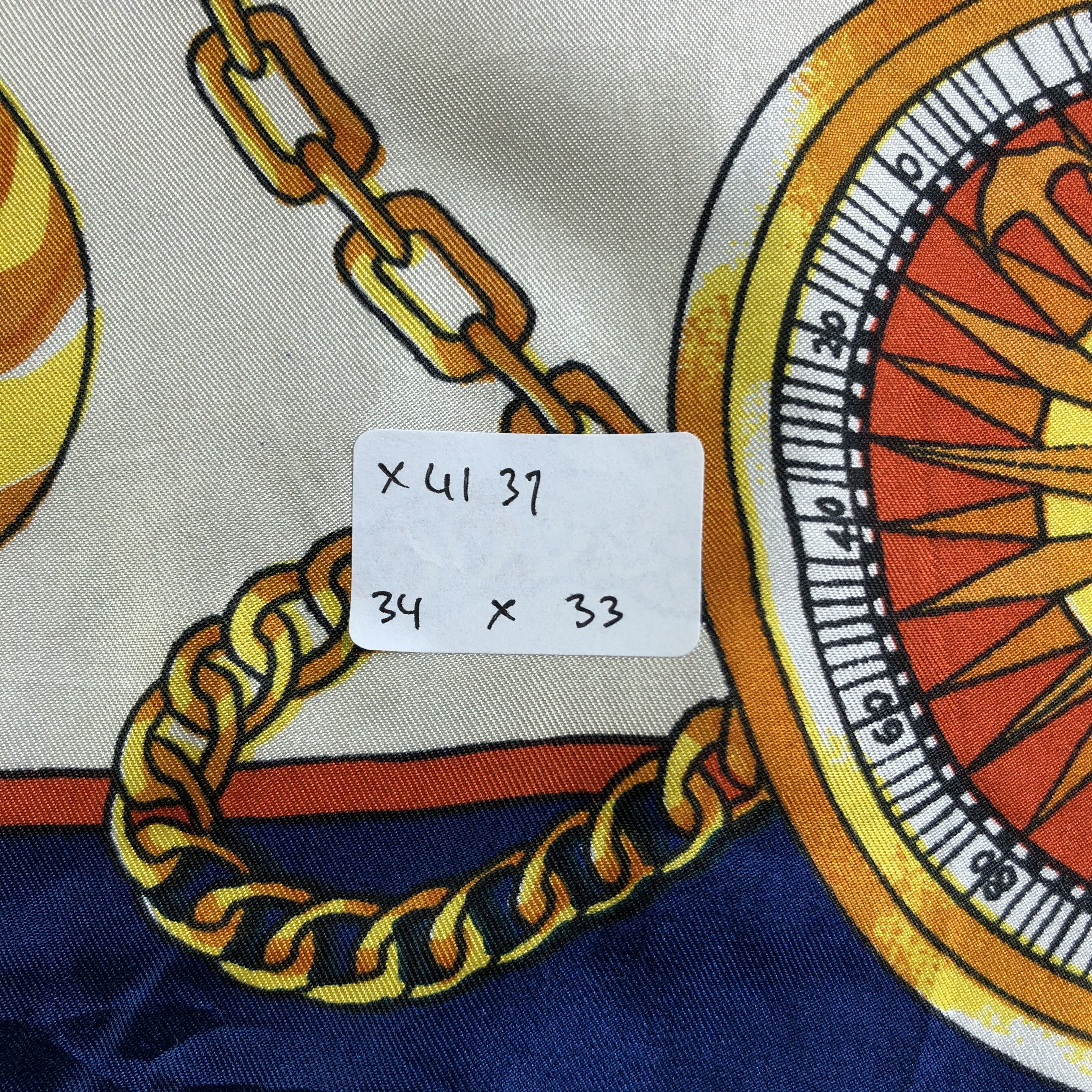 Vintage Vintage Silk Scarf Size ONE SIZE - 6 Thumbnail