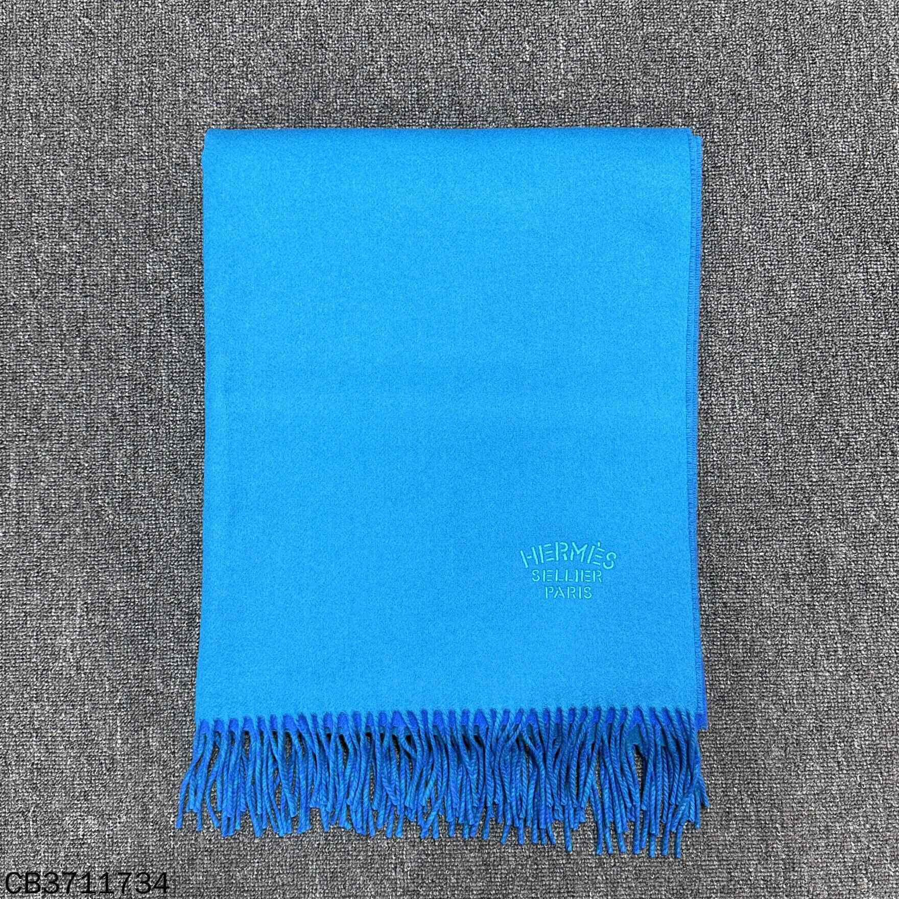 Hermes Hermes Blue Scarf one size Men Size ONE SIZE - 1 Thumbnail