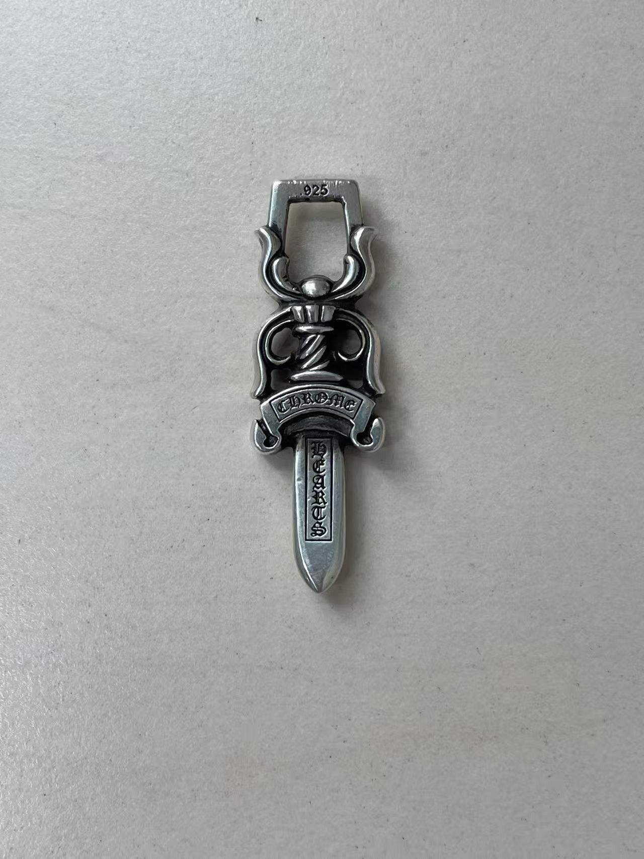 Chrome Hearts Chrome Hearts Silver Dagger Medium Pendant Size ONE SIZE - 6 Thumbnail