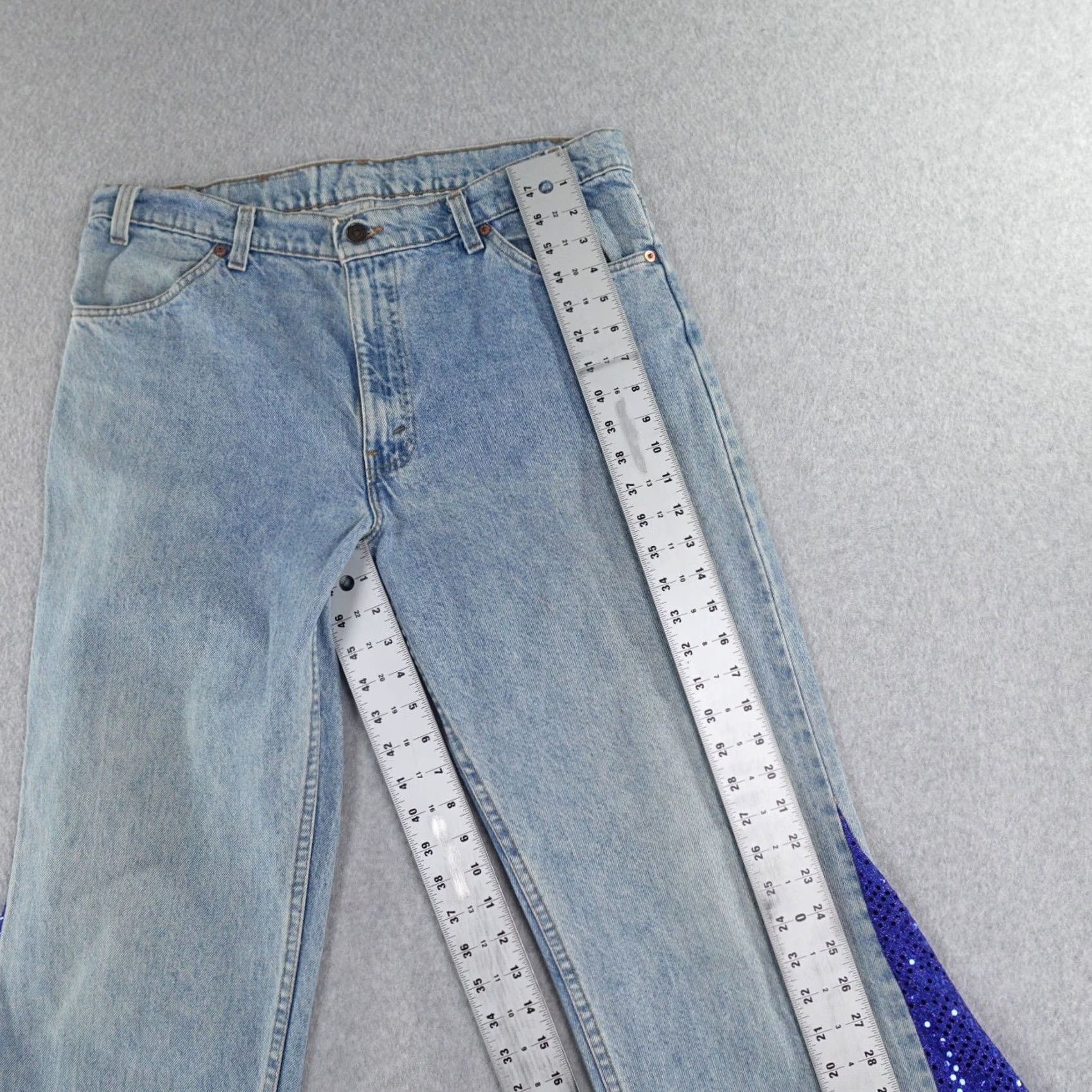 Levi's VINTAGE Levi's 506 Jeans Regular Straight 36 (36x32) Blue Denim 5-Pocket Men Mens Jeans 90s Theme Size US 36 / EU 52 - 7 Thumbnail