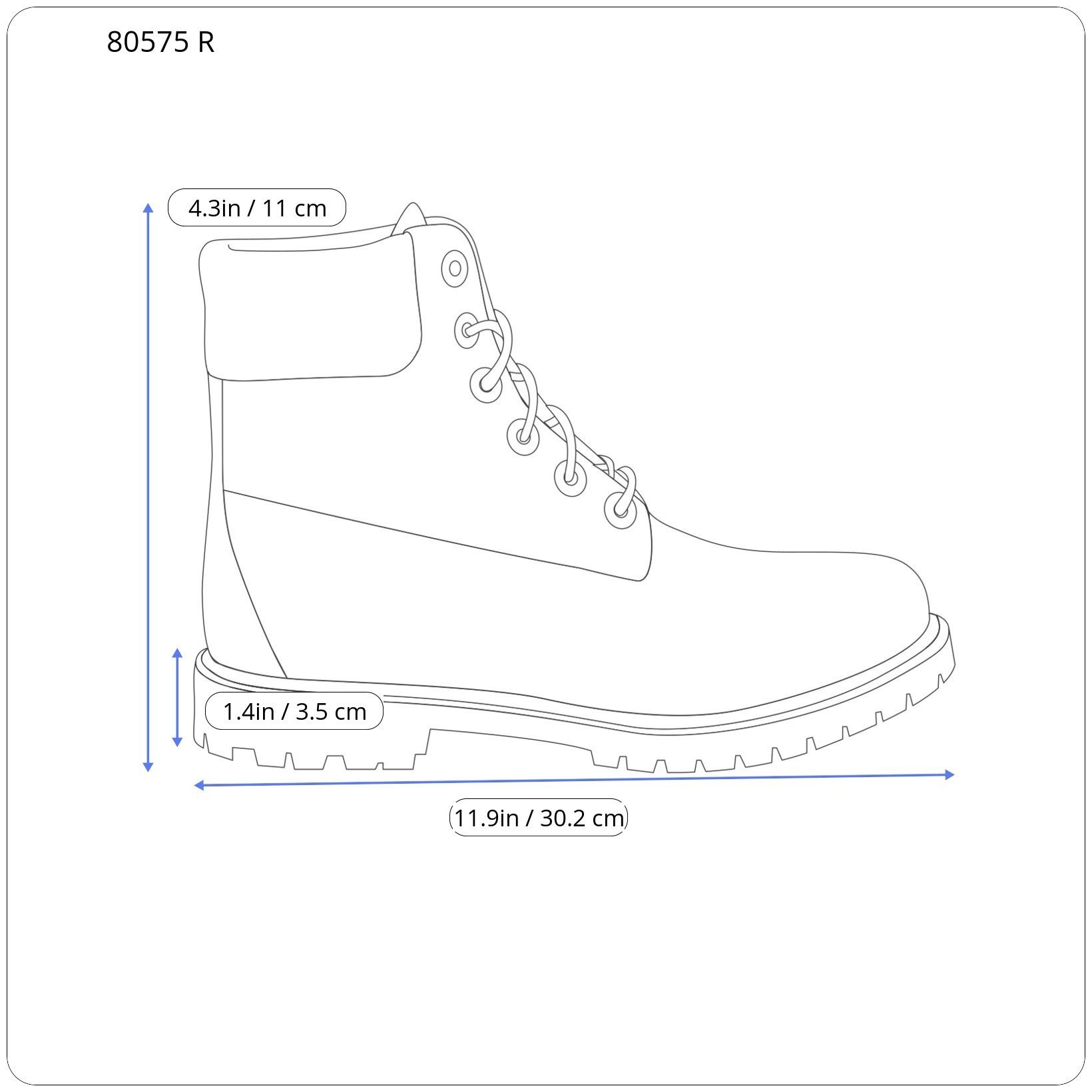 Timberland 6164R-A2519 EU45/45.5 Brown Leather Leisure 80575 Size US 12 / EU 45 - 4 Thumbnail