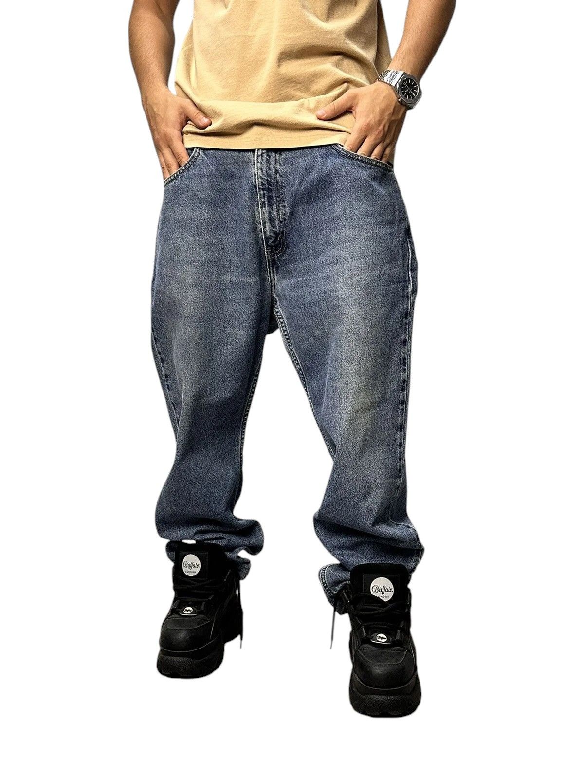 Levi's Levi’s Vintage Blue Denim Silver Tab Y2K USA Pants 36 Size US 36 / EU 52 - 1 Thumbnail