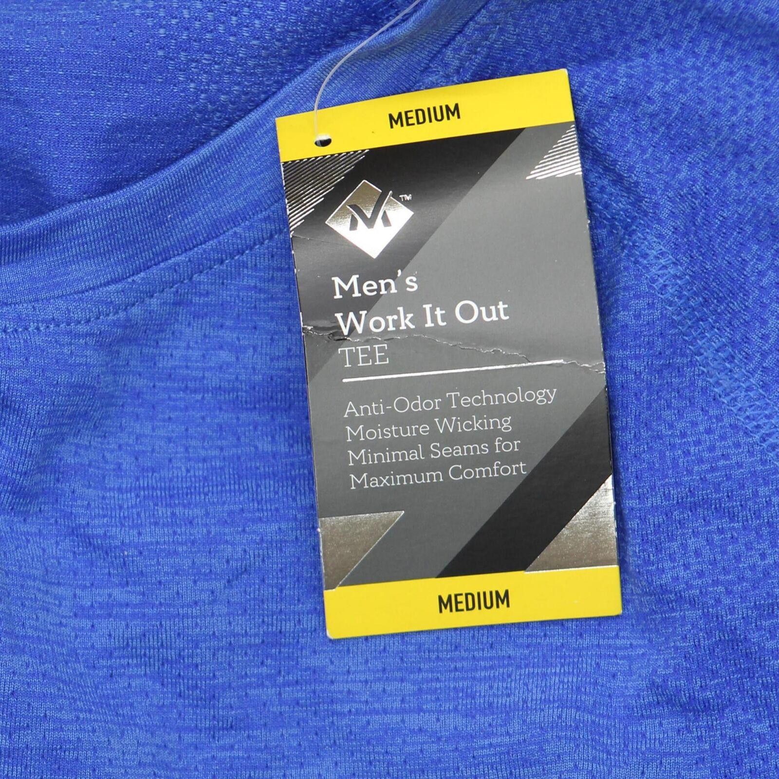 Other NWT Member's Mark Out Tee ALPSM11120 M Bright Blue Heather Size US M / EU 48-50 / 2 - 3 Thumbnail