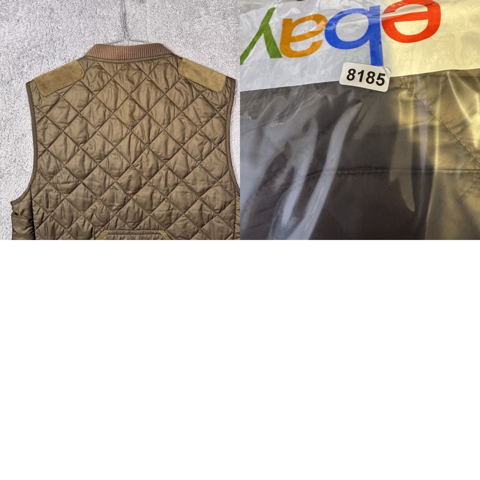 Polo Ralph Lauren Polo Ralph Lauren Vest Men L Diamond Quilted Calf Suede Leather Hunt Vintage - Shirt Size US L / EU 52-54 / 3 - 9 Thumbnail