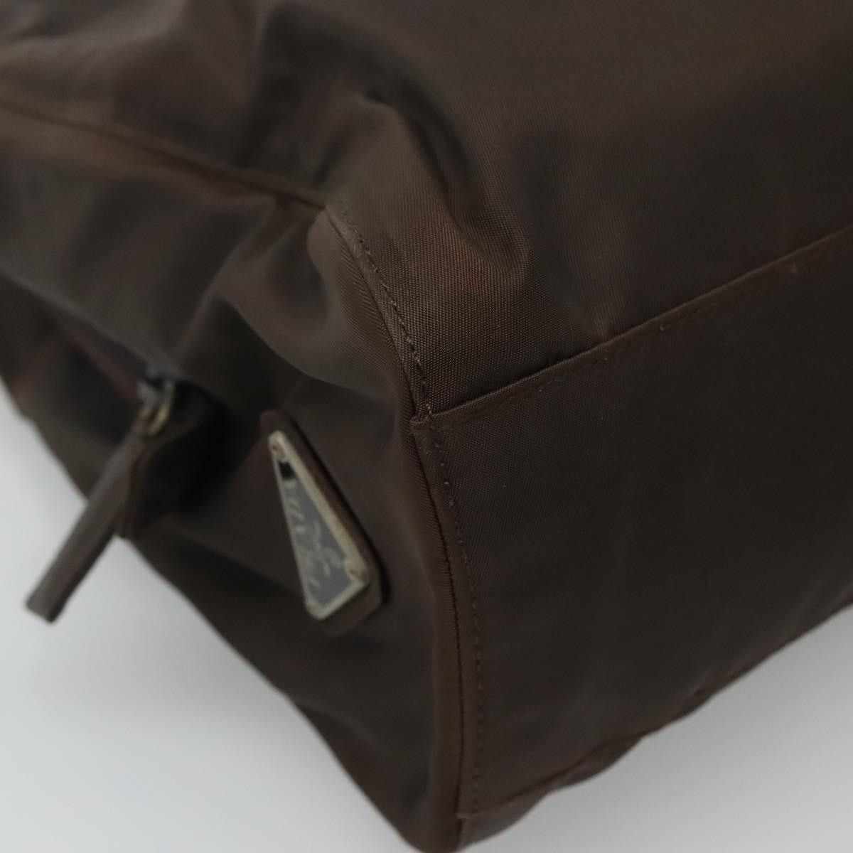 Prada PRADA Hand Bag Nylon Brown Size ONE SIZE - 14 Thumbnail