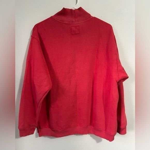 American Eagle Outfitters Aerie Red Cowlneck Crewneck Size M / US 6-8 / IT 42-44 - 2 Thumbnail