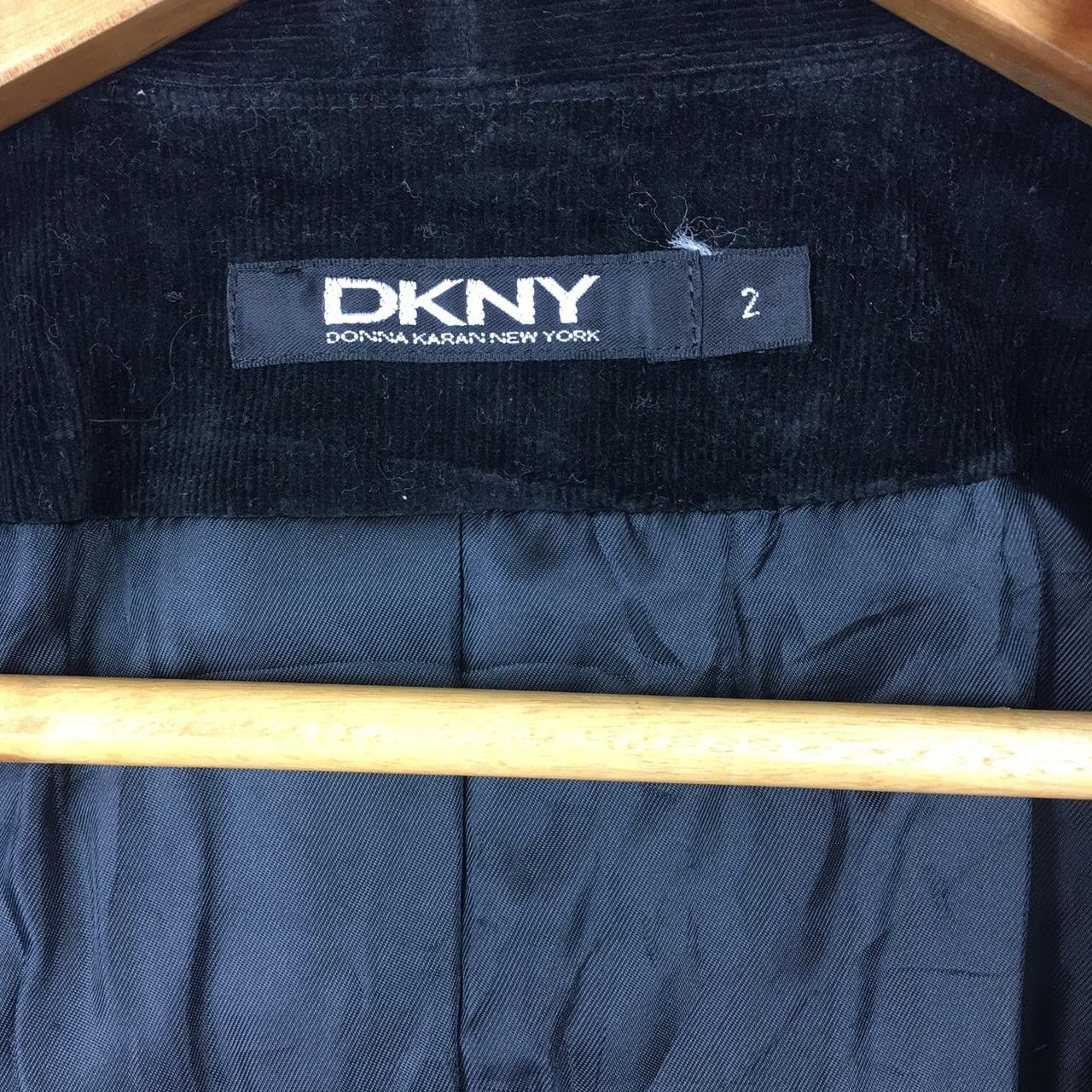 Vintage Vtg DONNA KARAN New York DKNY Peacoat Jacket Size S / US 4 / IT 40 - 4 Thumbnail