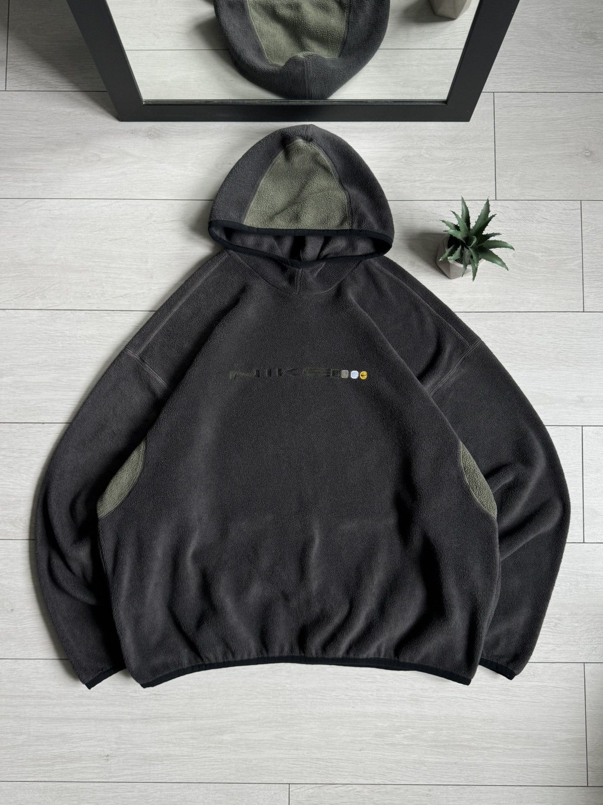 Nike Vintage Nike Ninja Fleece Drill Sherpa Jacket Size US XL / EU 56 / 4 - 1 Thumbnail
