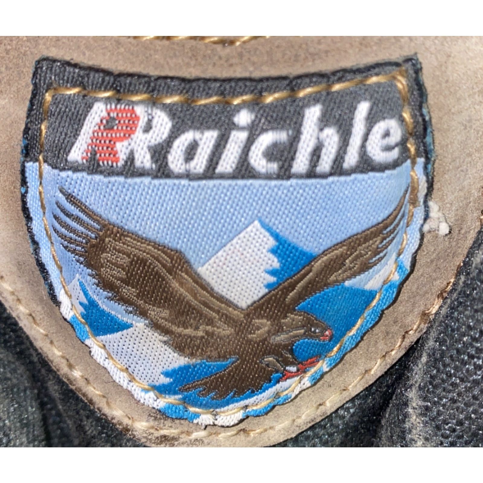 Vintage Raichle Boots Womens Brown Leather Suede Gore-Tex Lace Up Casual Sz 9 Leather Insole No Insole Size US 9 / IT 39 - 7 Thumbnail