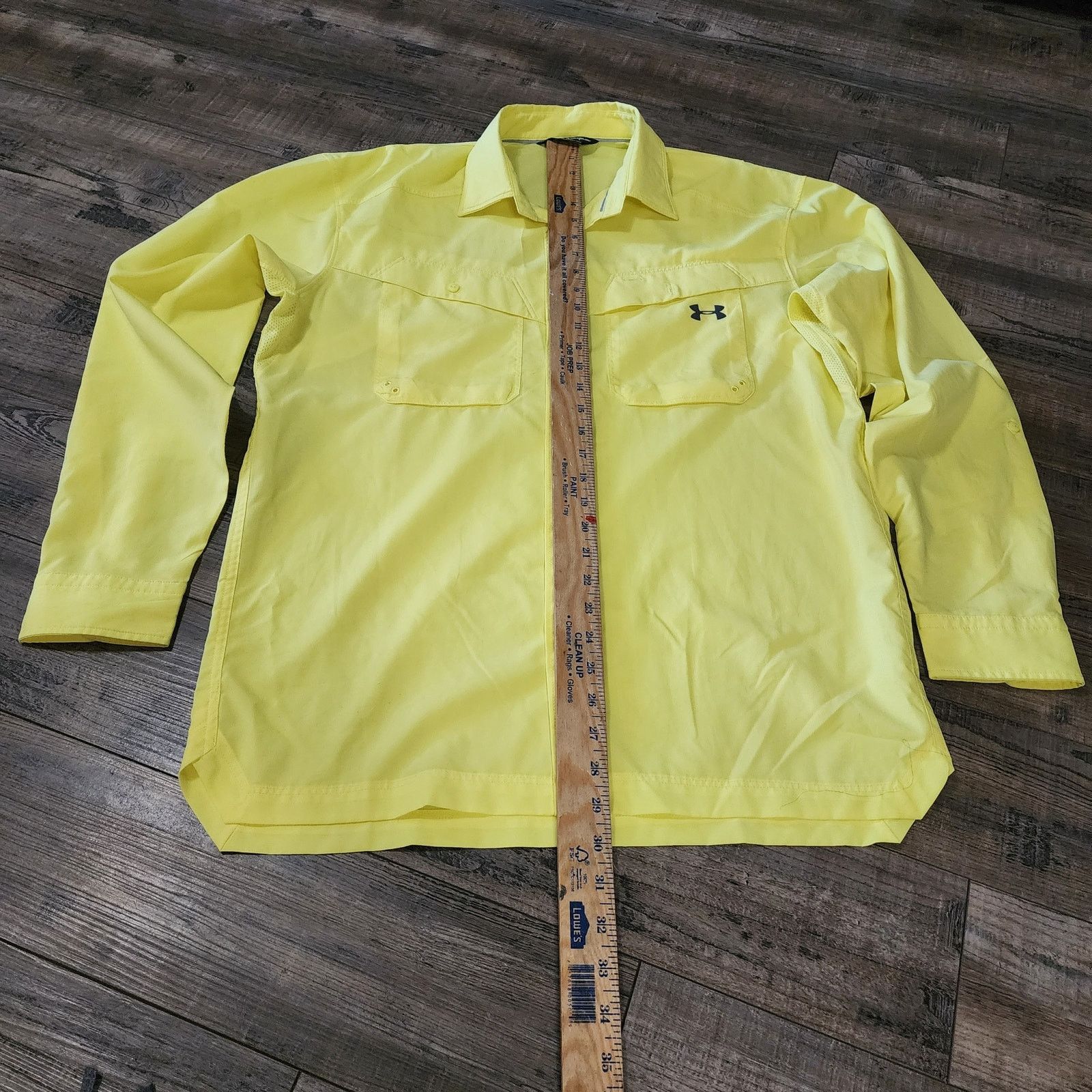 Under Armour Under Armour long sleeve yellow shirt size Medium 2508 Size US M / EU 48-50 / 2 - 2 Thumbnail