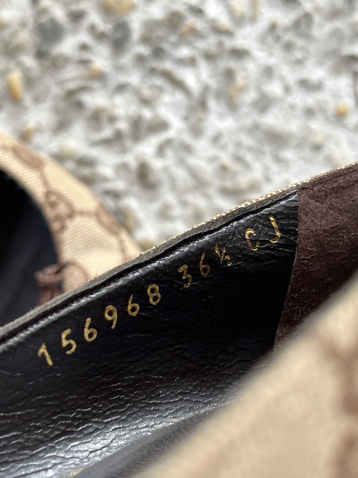 Gucci Bow Canvas Pumps Monogram Size US 6.5 / IT 36.5 - 8 Thumbnail