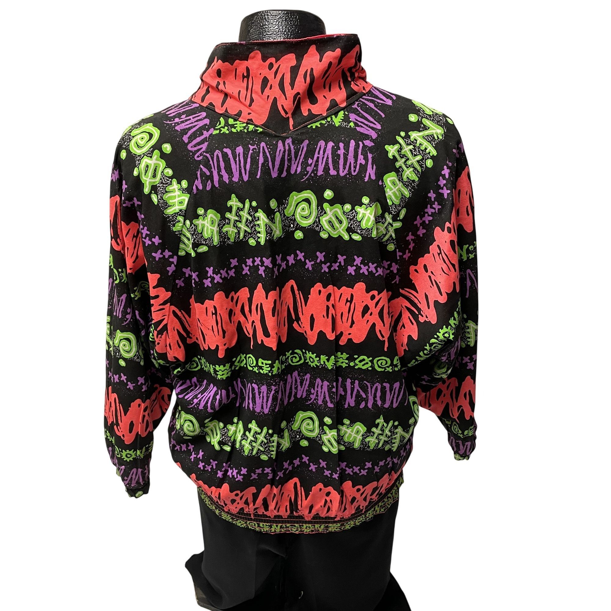 Ocean Pacific NOS New Vtg Ocean Pacific NEON Pink REVERSIBLE Windbreaker Size US M / EU 48-50 / 2 - 5 Thumbnail