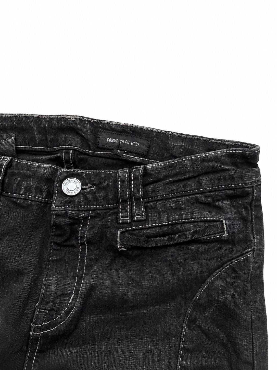 Japanese Brand Comme Ça Du Mode flare jeans Size US 26 / EU 42 - 4 Thumbnail