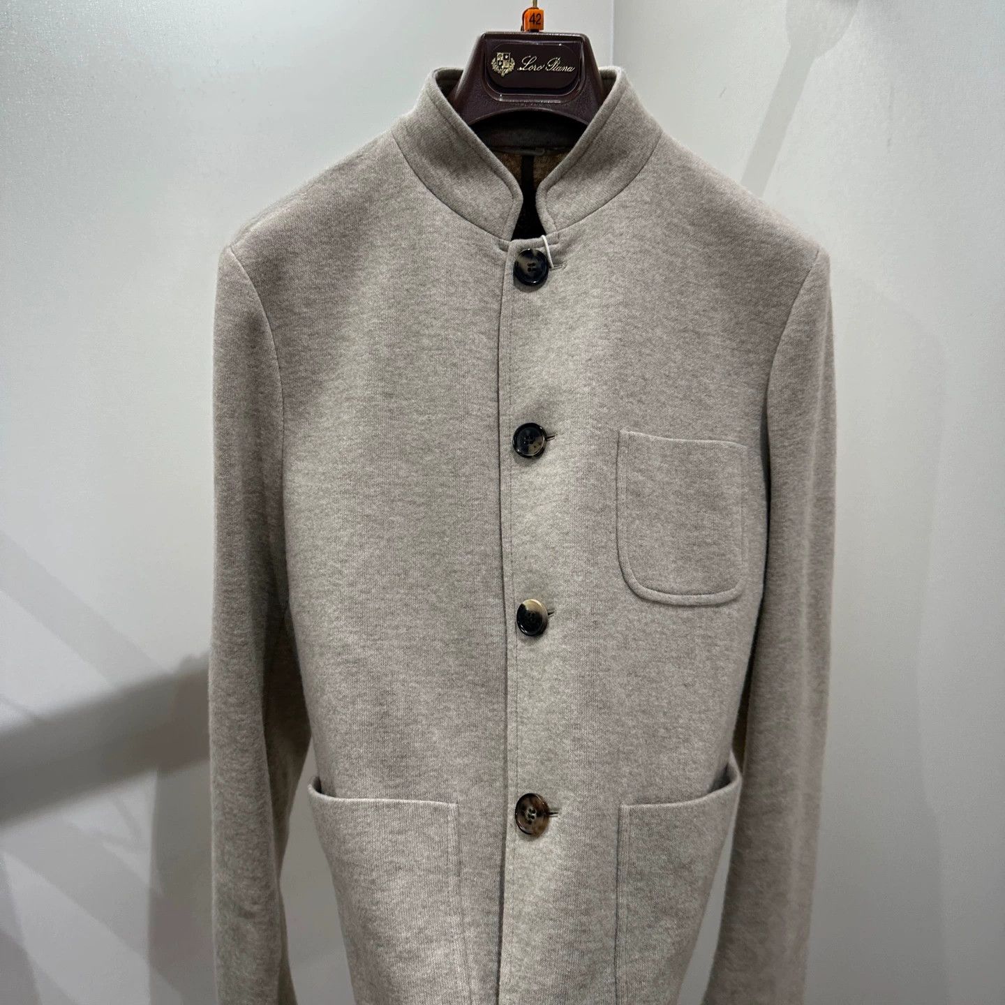 Loro Piana Loro Piana 25SS Stand Collar Cashmere Jacket 42 Unused Size US XS / EU 42 / 0 - 6 Thumbnail